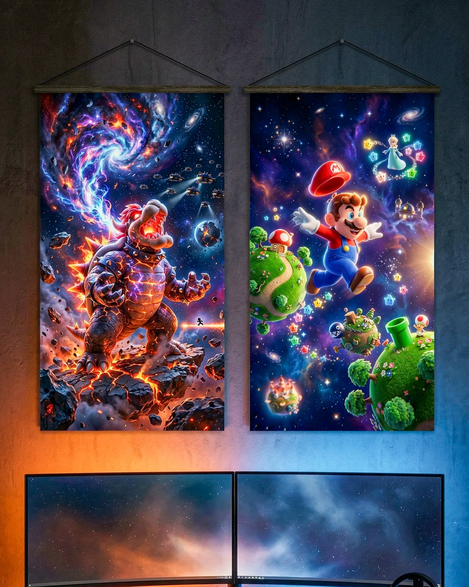 Pósters Mario Bros – Colección Mario Galaxy