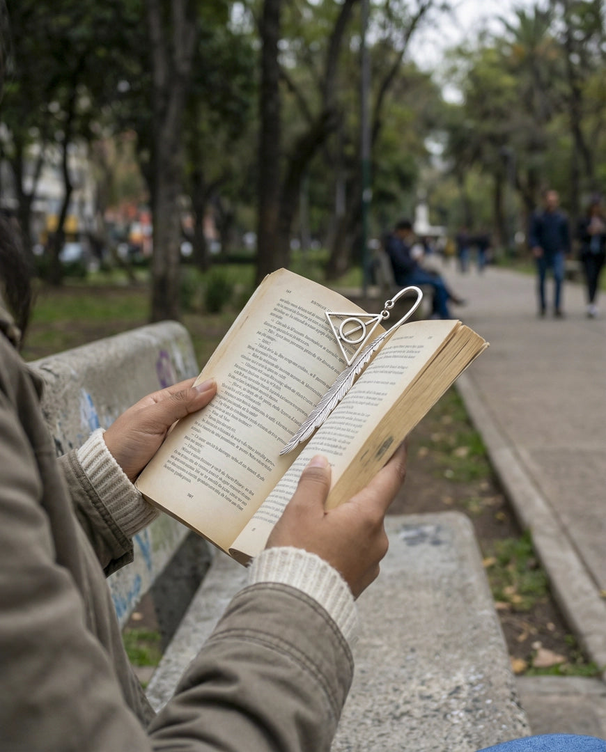 Separador Reliquias de la Muerte – Donde la magia guarda tu página