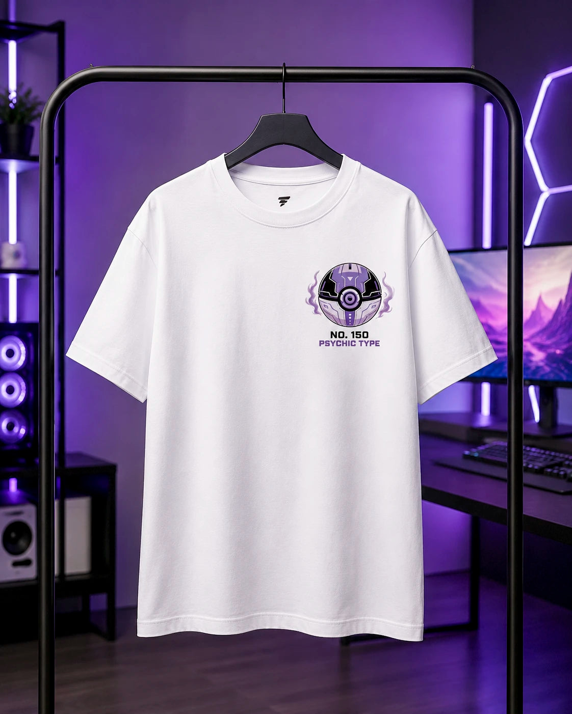 Playera Pokémon – Mewtwo Psychic