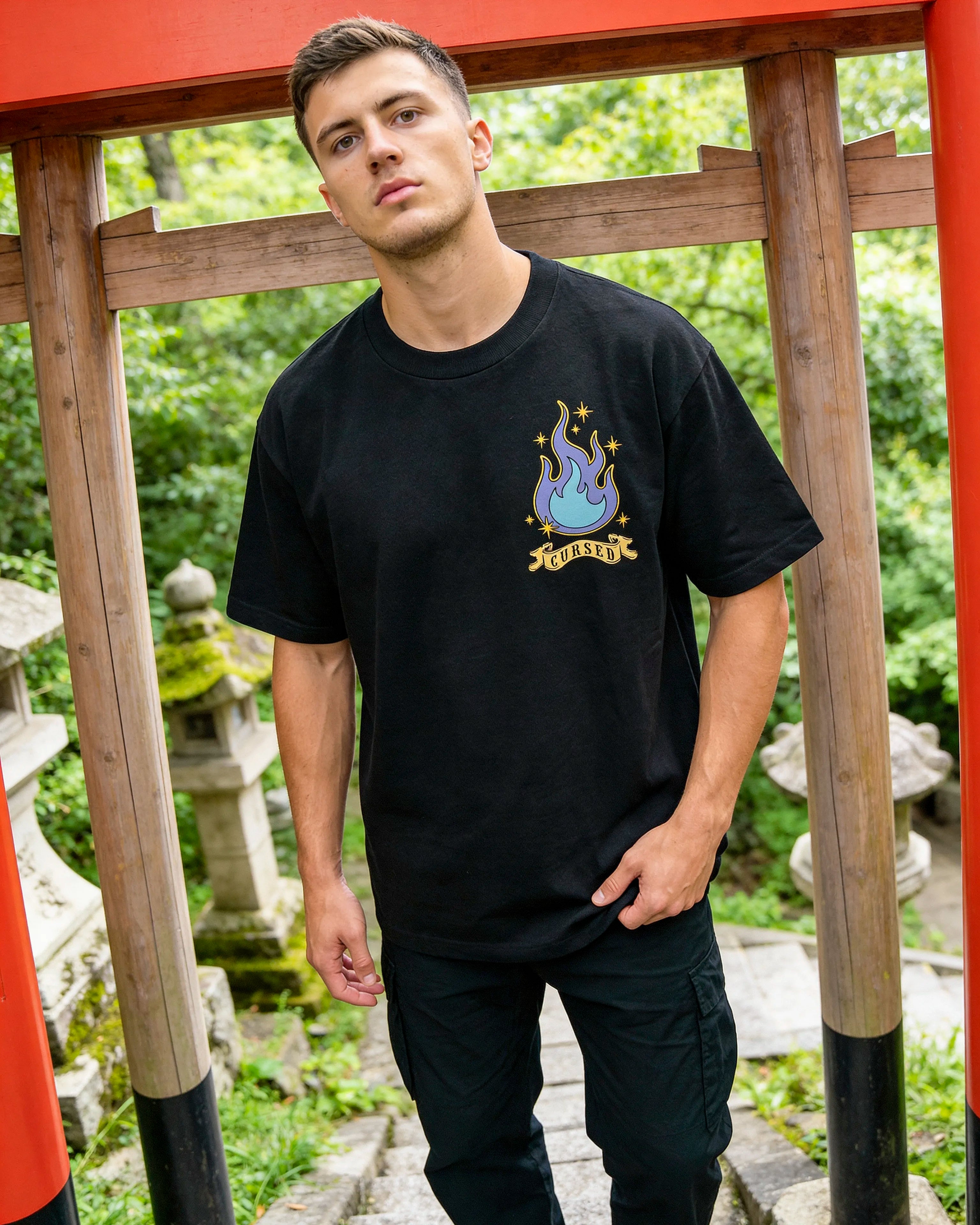 Playera Domain Energy – Jujutsu Kaisen