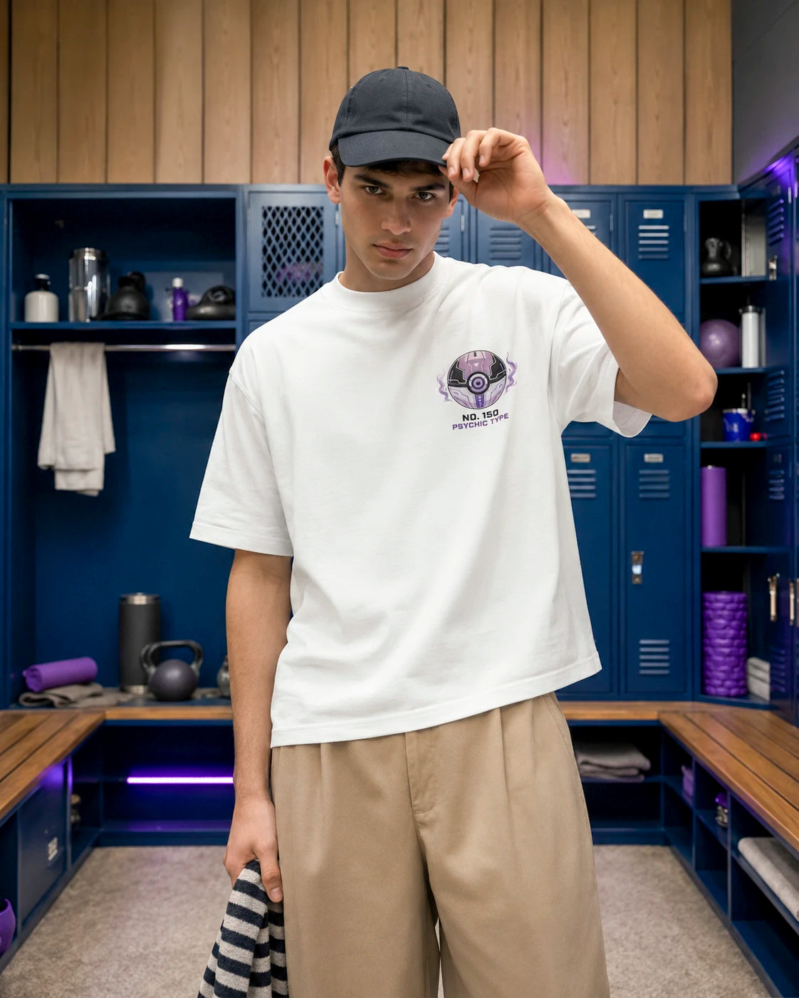 Playera Pokémon – Mewtwo Psychic