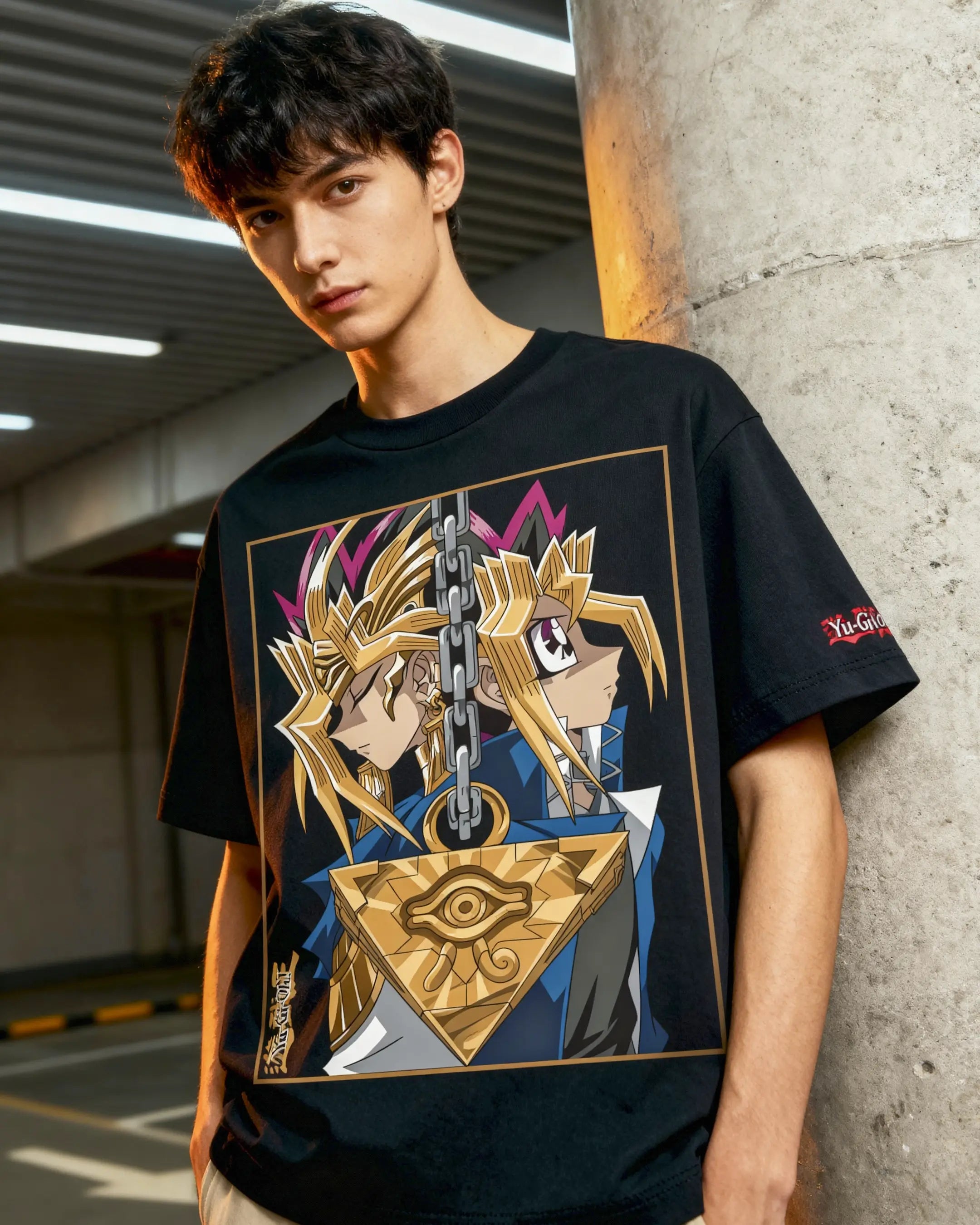 Playera Yu-Gi-Oh – Faraón & Yugi con Ojo del Milenio