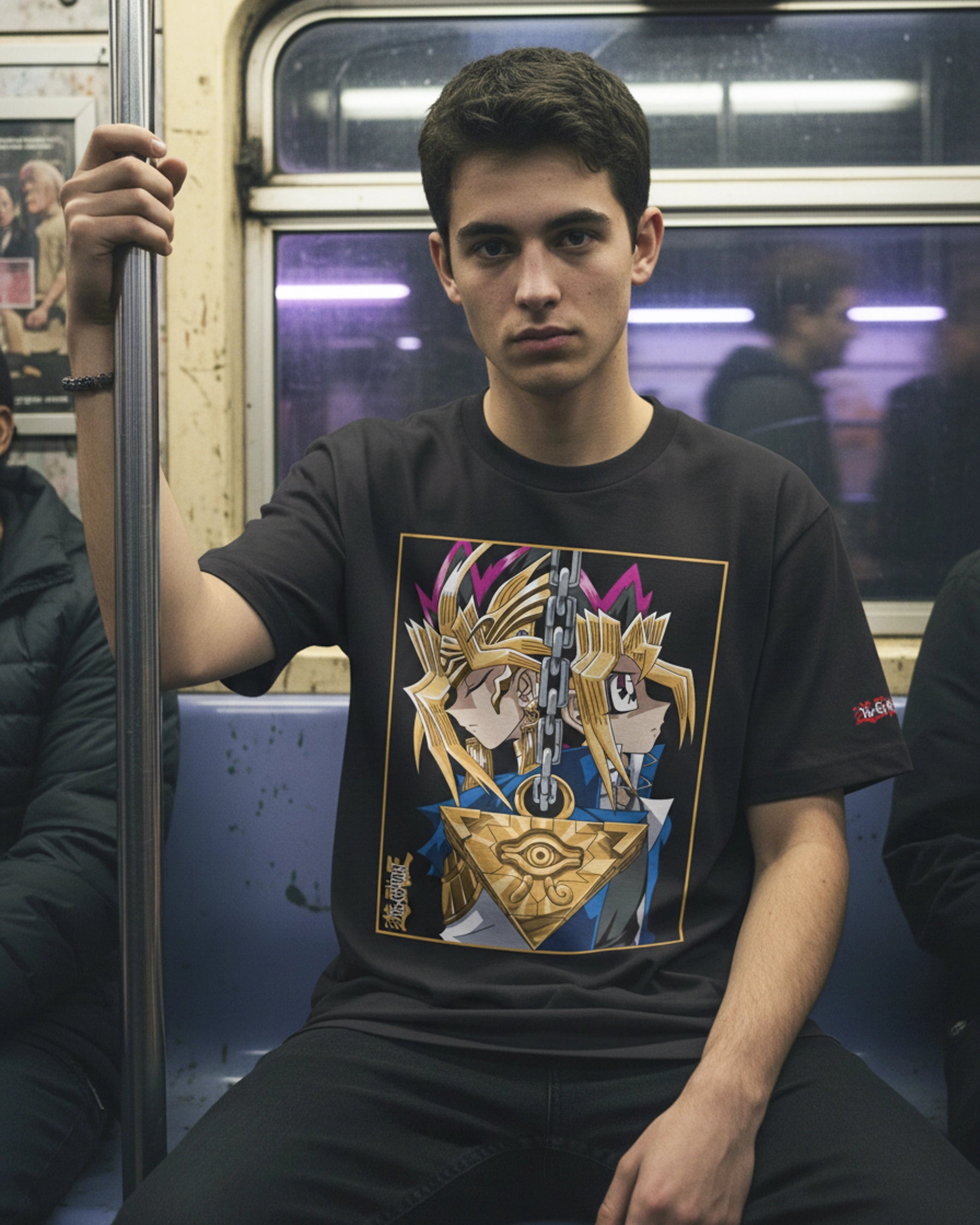 Playera Yu-Gi-Oh – Faraón & Yugi con Ojo del Milenio