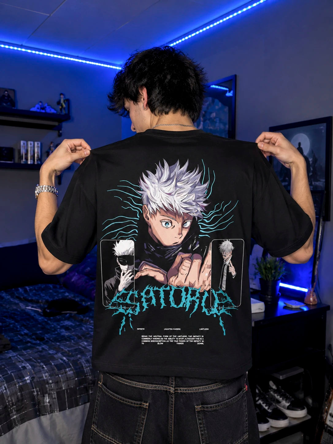 Playera Satoru Gojo – Infinite
