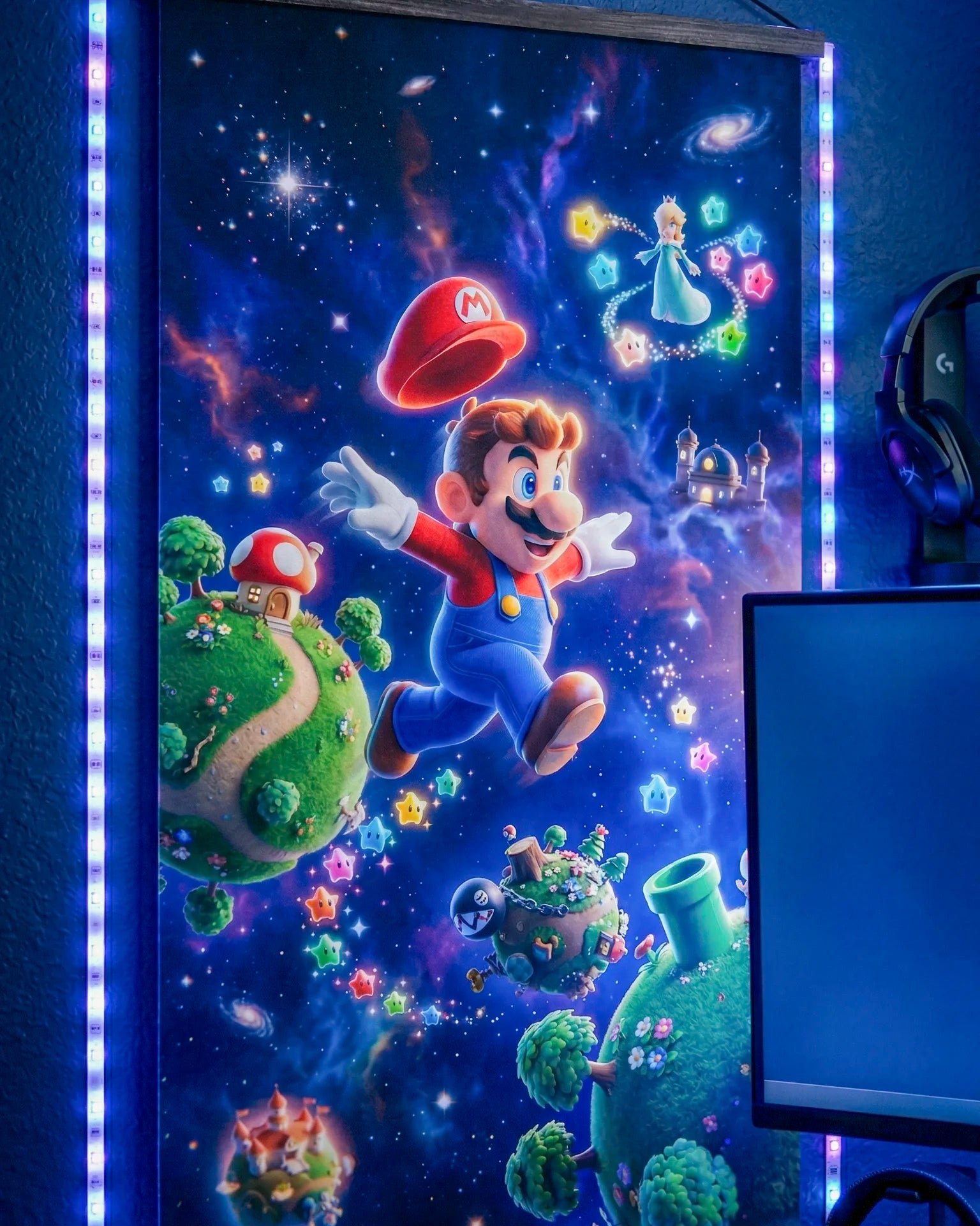 Pósters Mario Bros – Colección Mario Galaxy