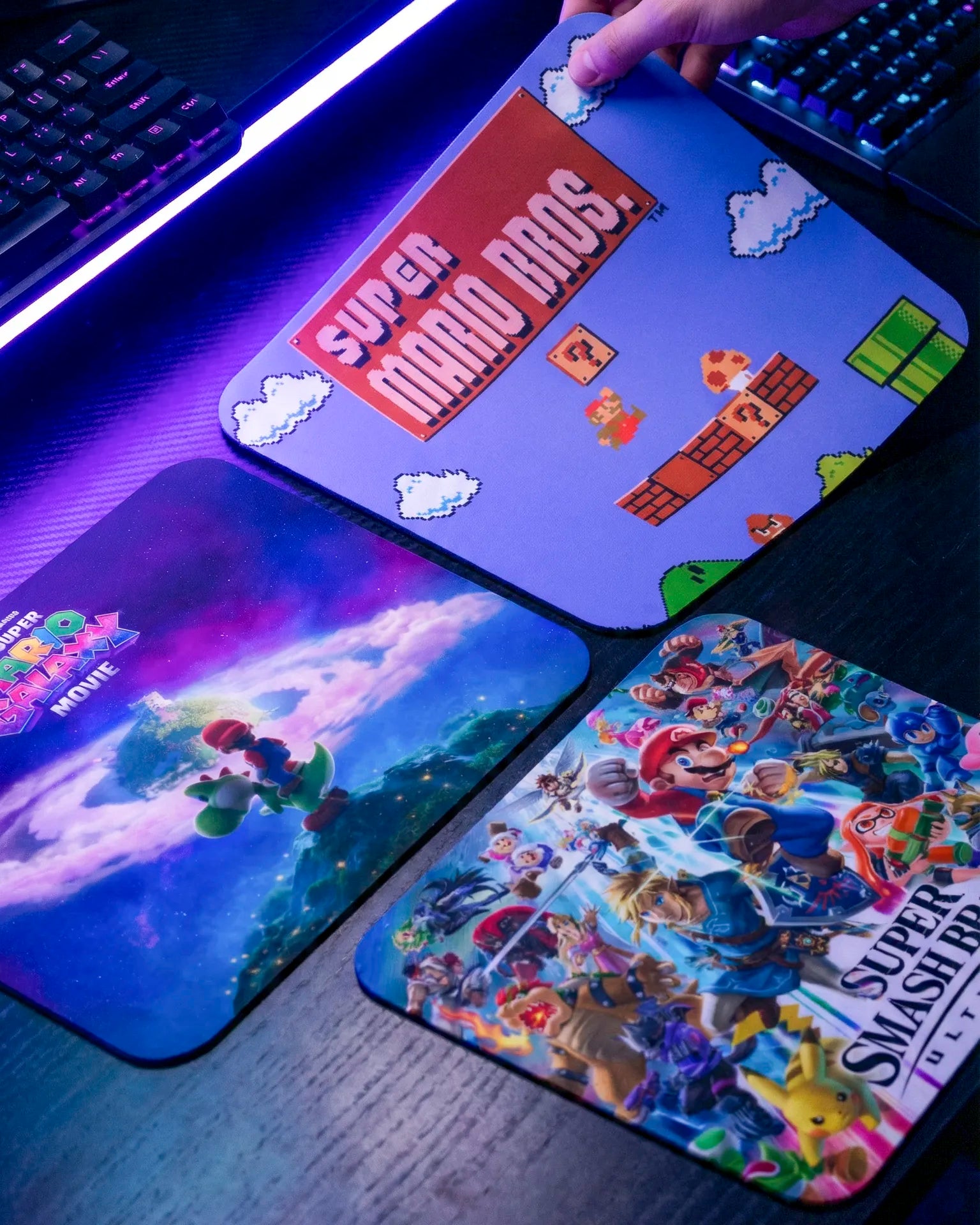 Mousepads Mario Bros – Edición Limitada