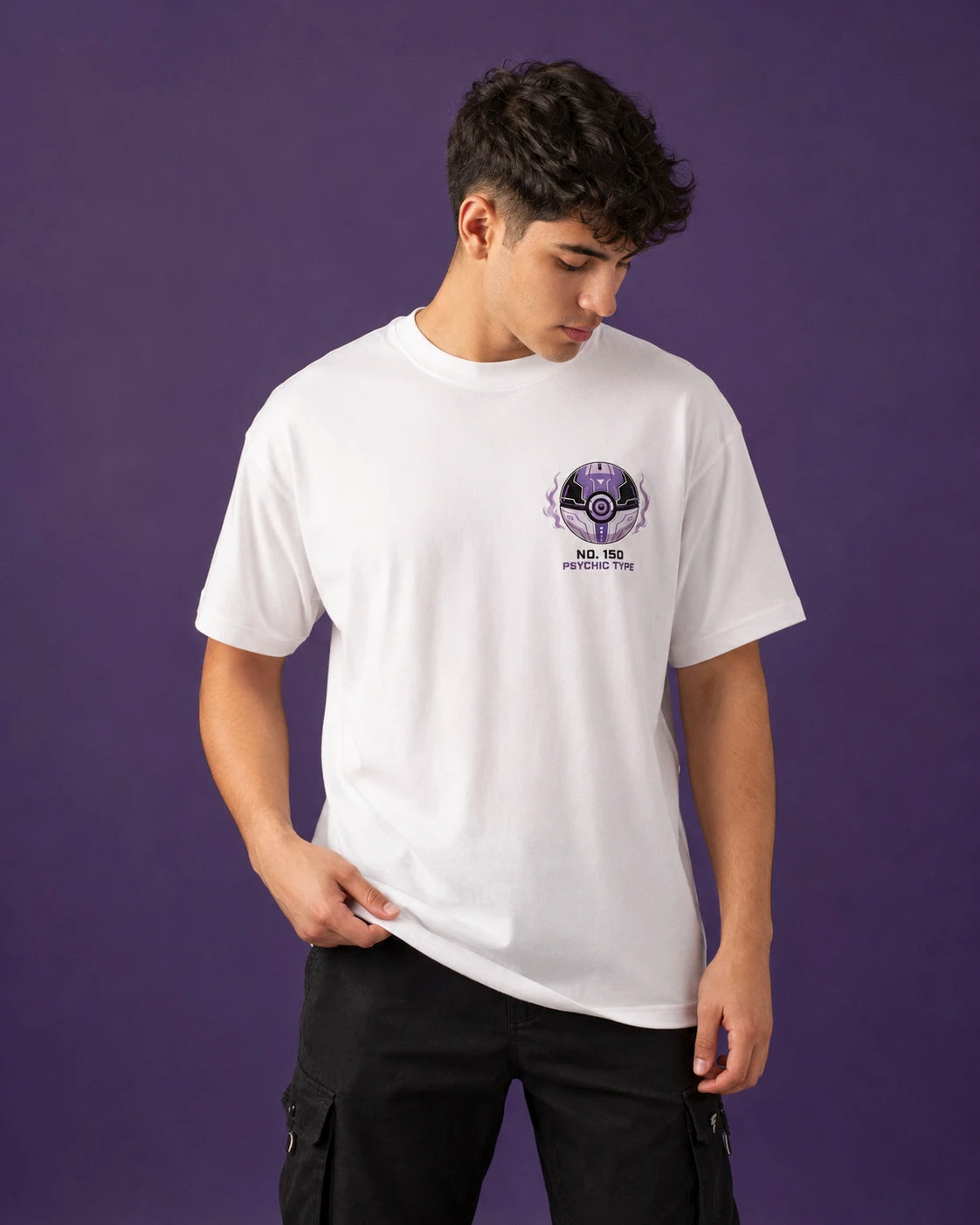 Playera Pokémon – Mewtwo Psychic