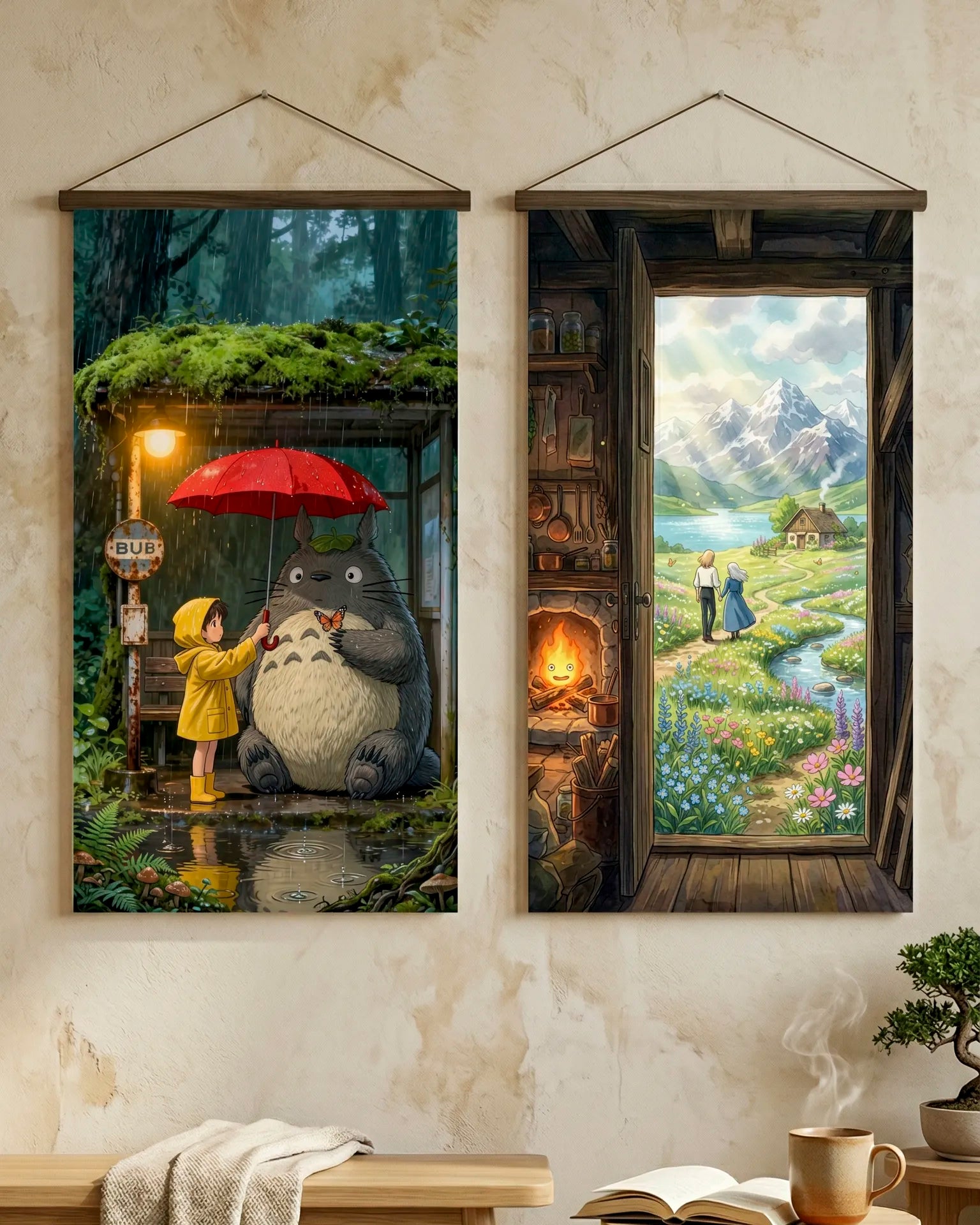 Pósters Studio Ghibli – Colección Mundo Mágico