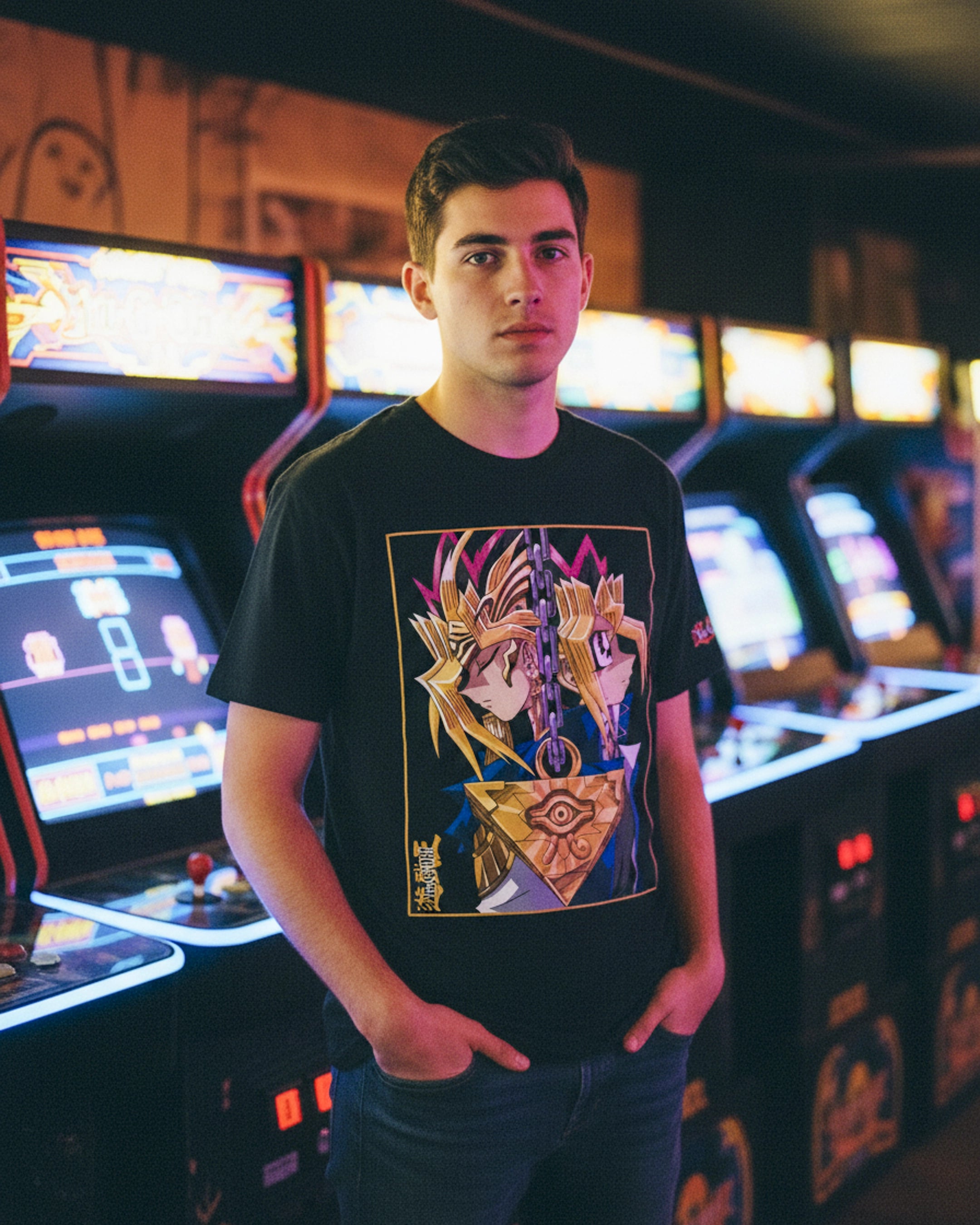 Playera Yu-Gi-Oh – Faraón & Yugi con Ojo del Milenio