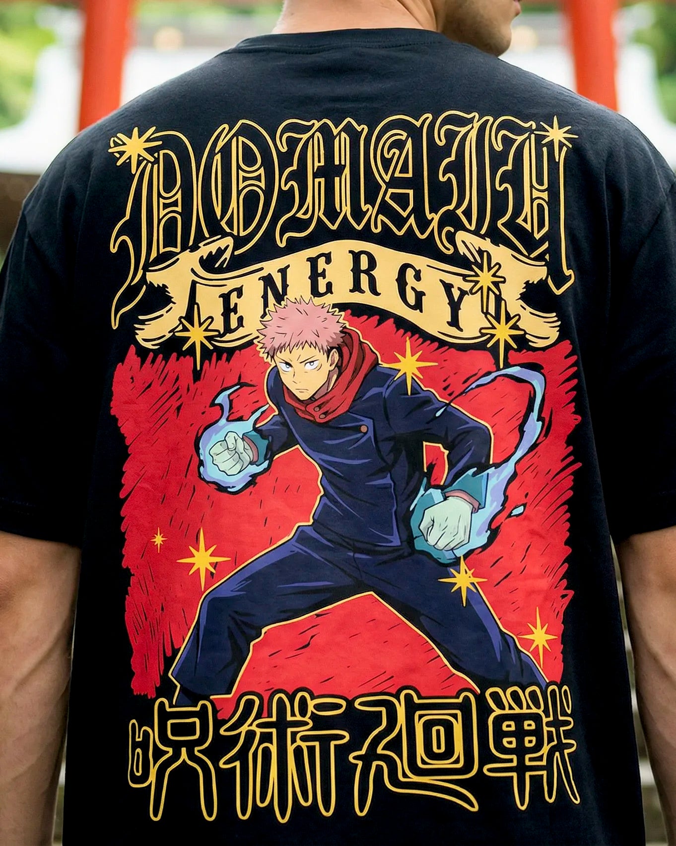 Playera Domain Energy – Jujutsu Kaisen