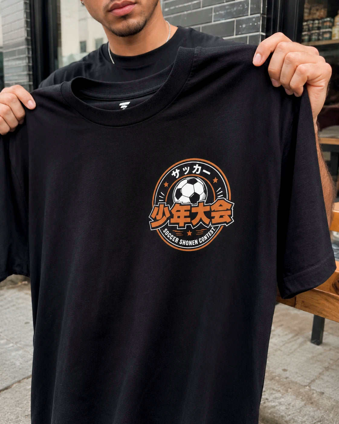 Playera Goku, Luffy y Naruto – Edición Fútbol
