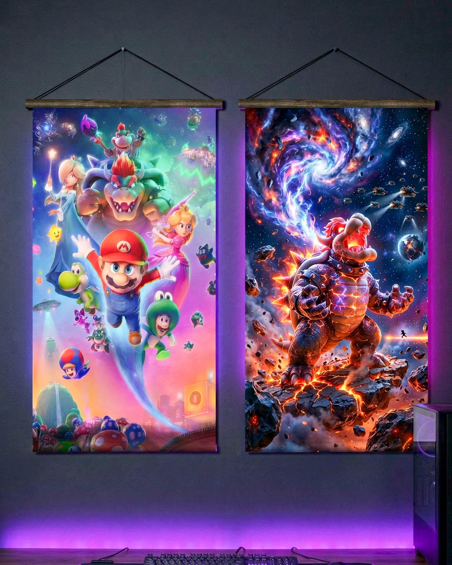 Pósters Mario Bros – Colección Mario Galaxy