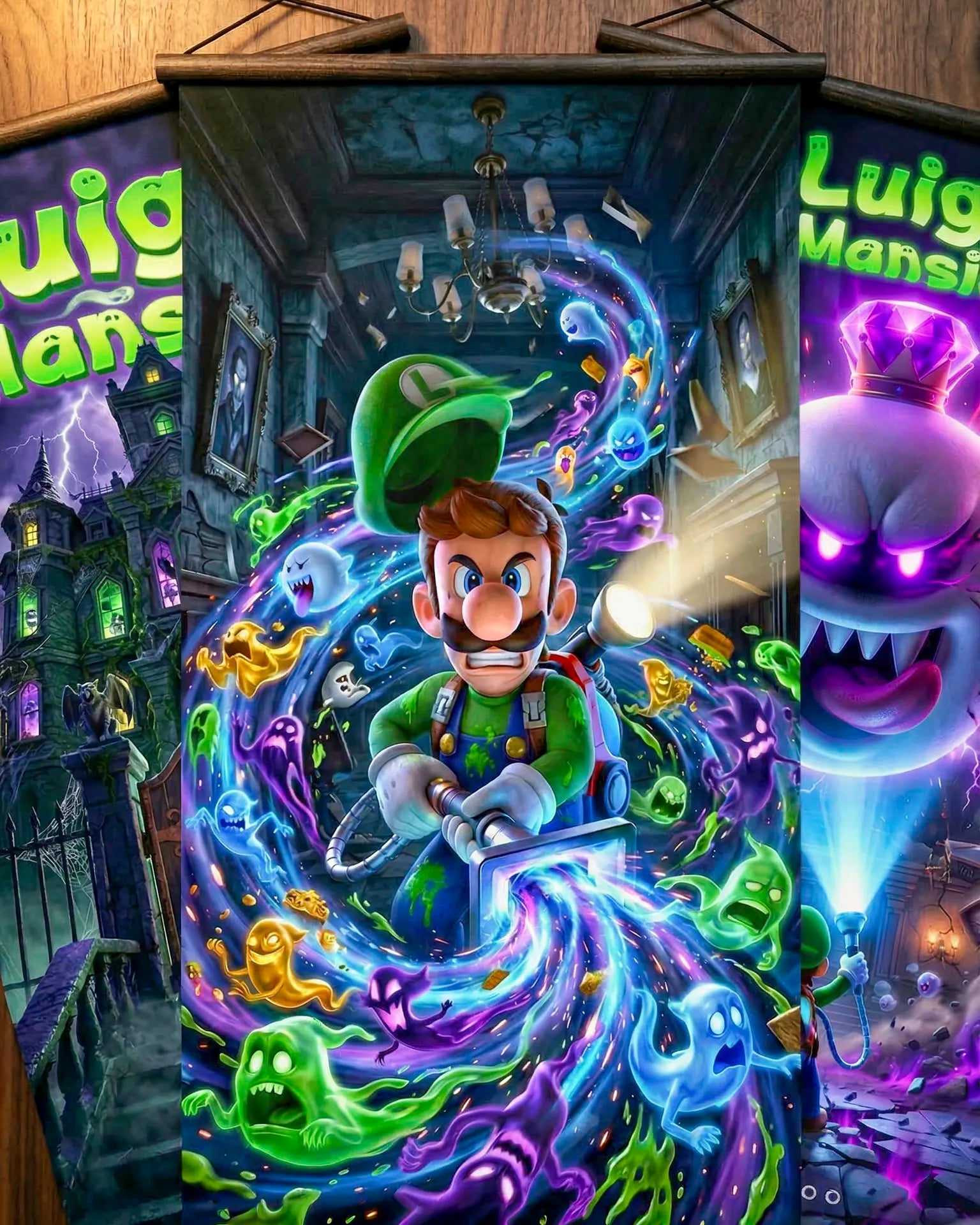 Pósters Luigi's Mansion – Edición Limitada