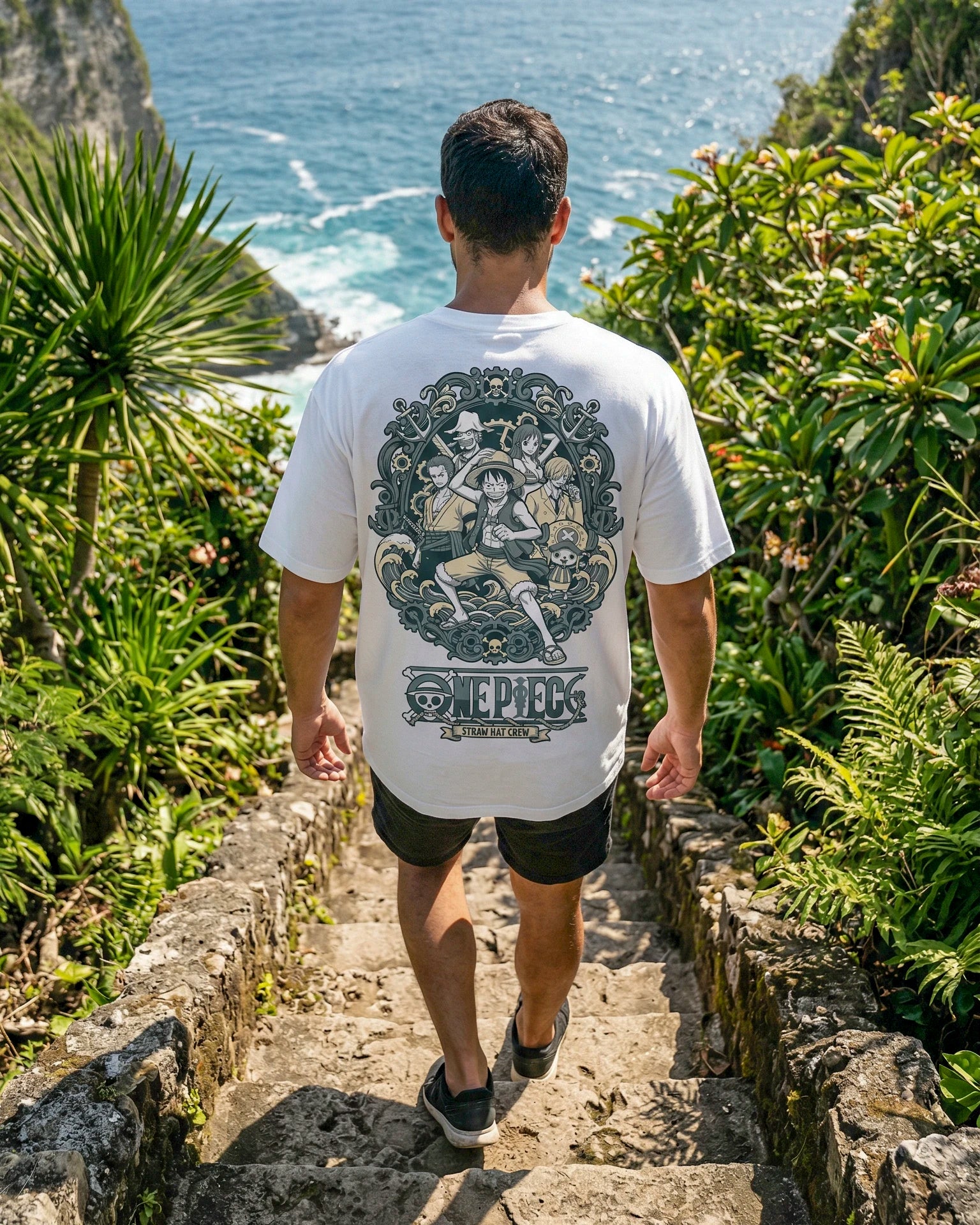 Playera Mugiwara Sraw Hat Crew – One Piece