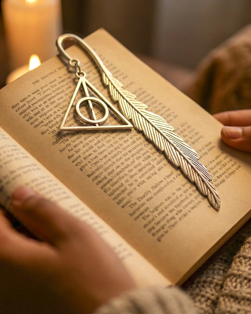 Separador Reliquias de la Muerte – Donde la magia guarda tu página