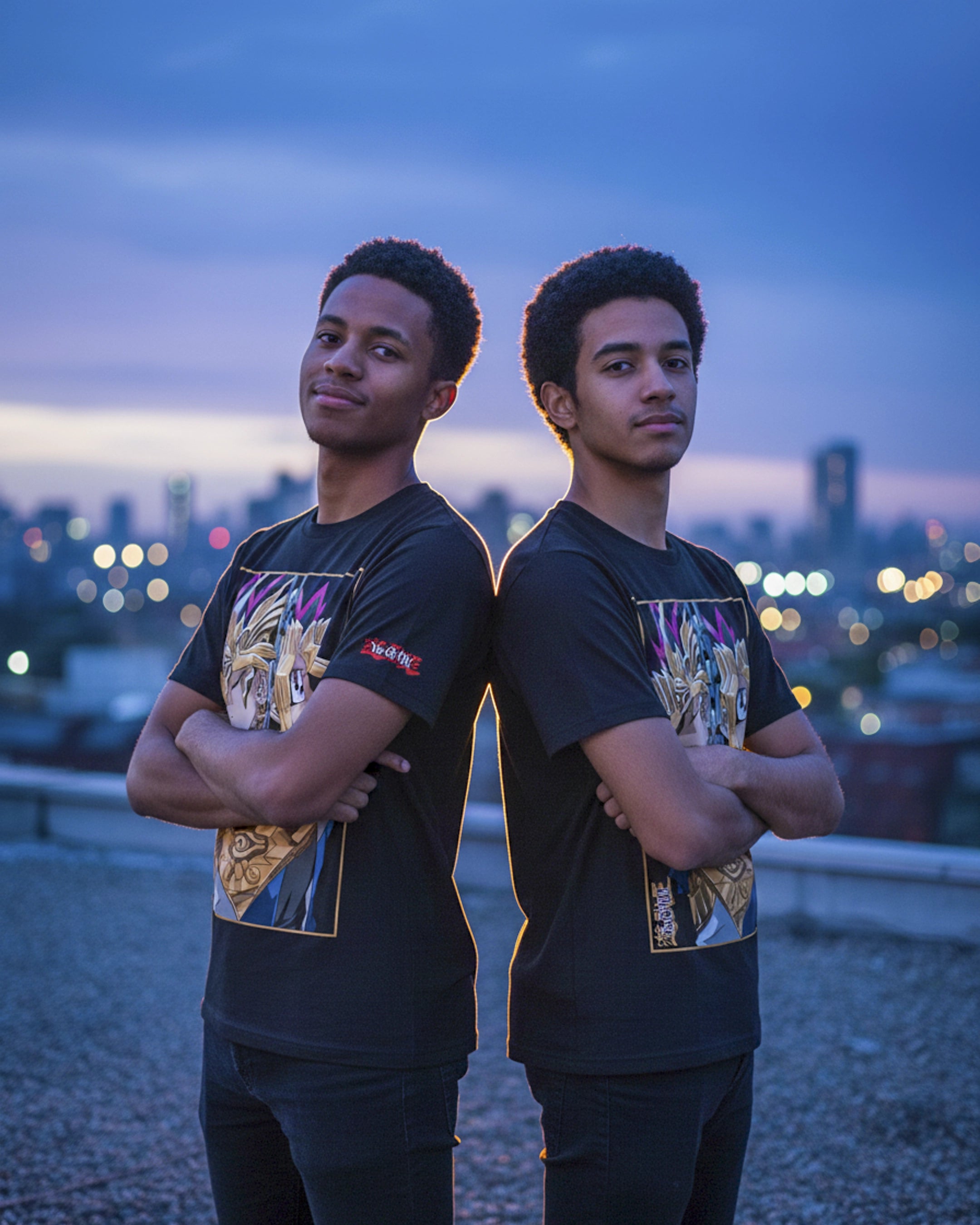 Playera Yu-Gi-Oh – Faraón & Yugi con Ojo del Milenio