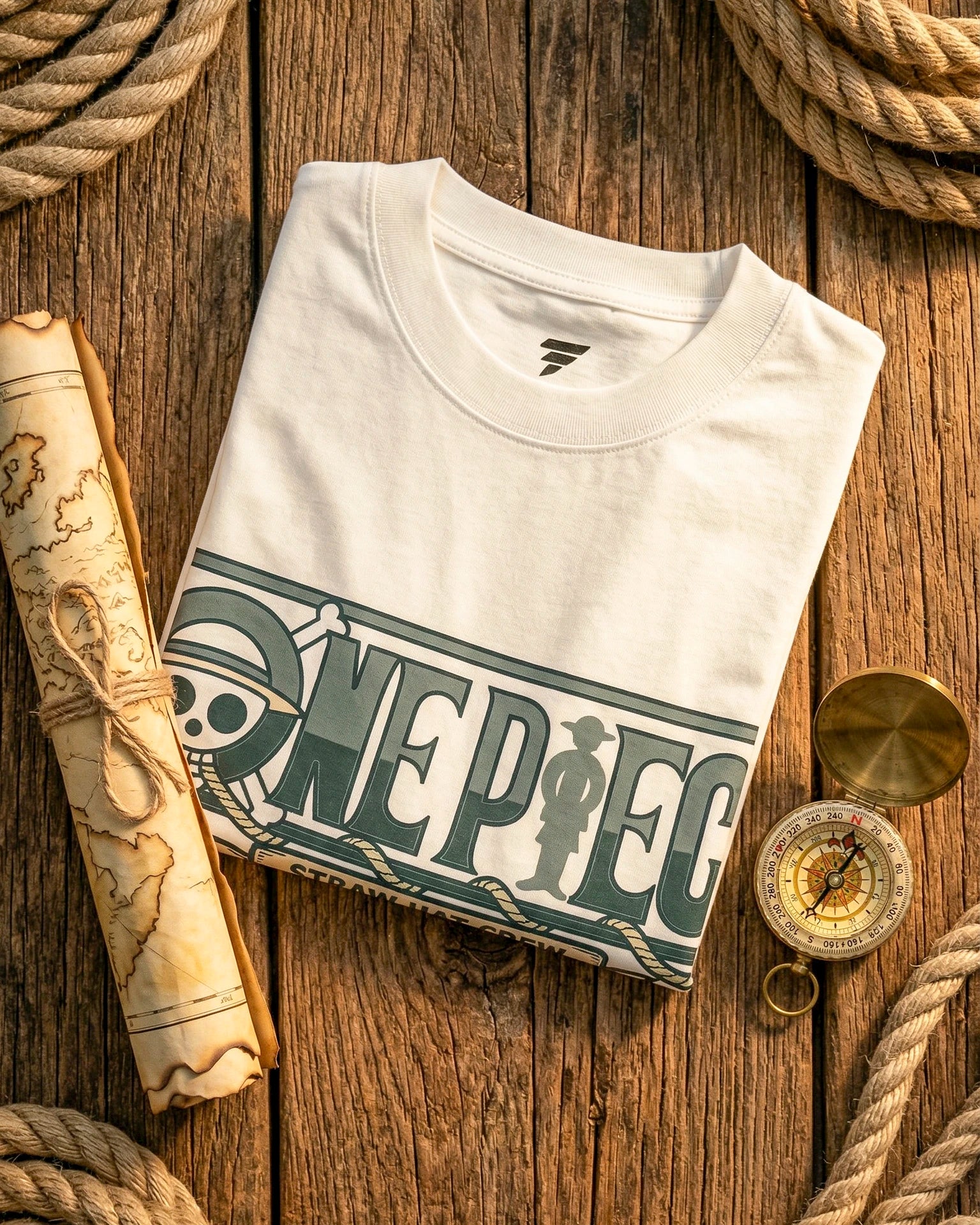 Playera Mugiwara Sraw Hat Crew – One Piece
