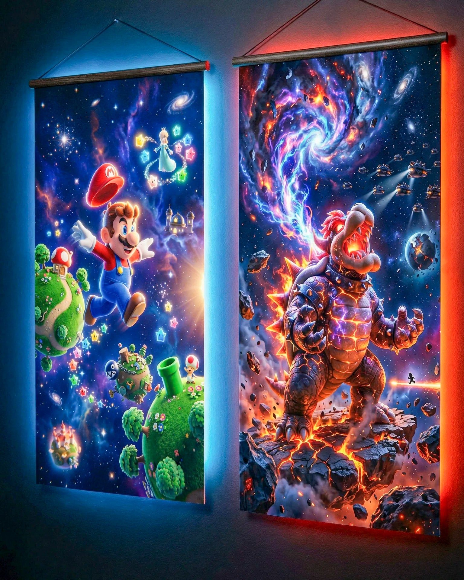 Pósters Mario Bros – Colección Mario Galaxy