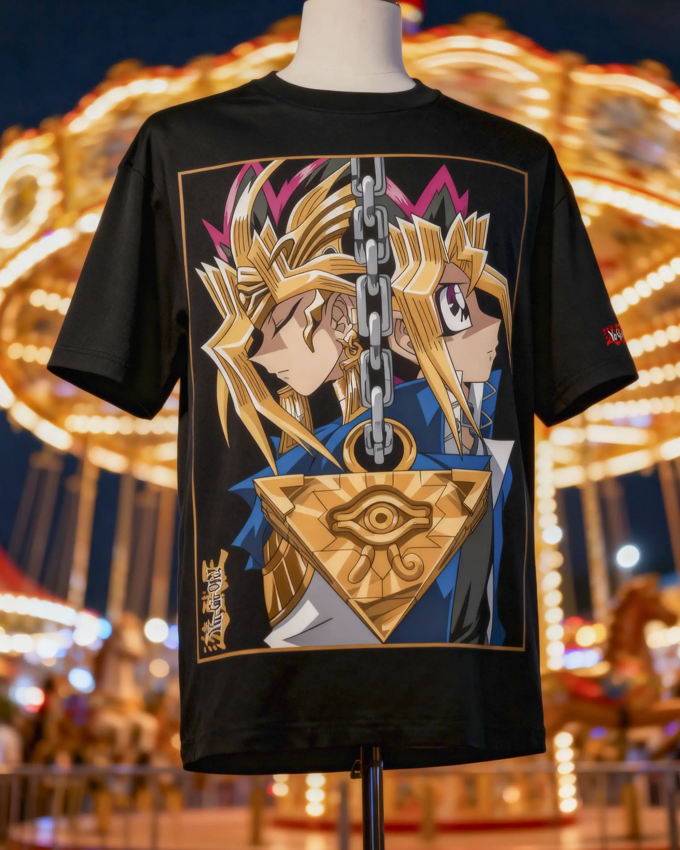 Playera Yu-Gi-Oh – Faraón & Yugi con Ojo del Milenio