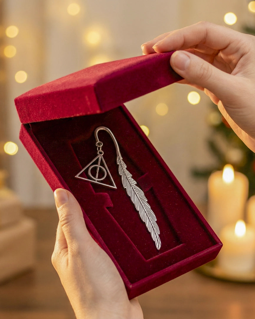 Separador Reliquias de la Muerte – Donde la magia guarda tu página