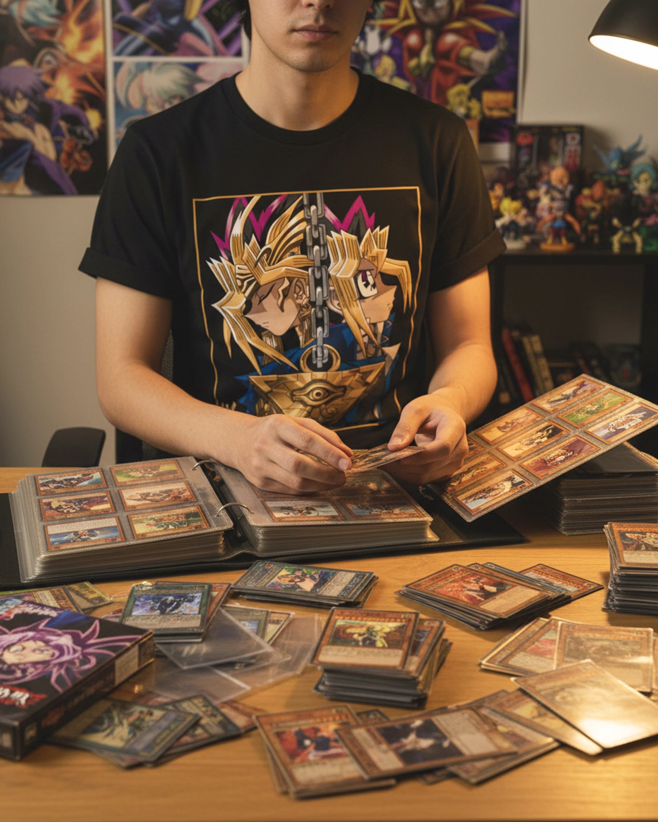 Playera Yu-Gi-Oh – Faraón & Yugi con Ojo del Milenio