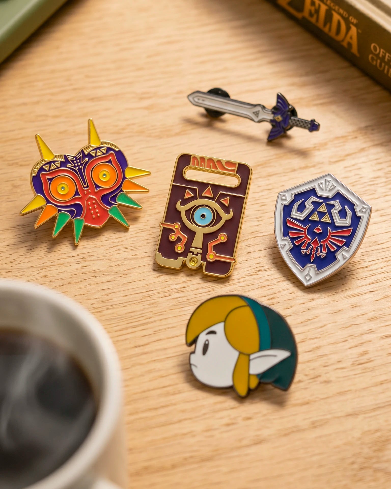 Set de 5 Pines Zelda – Edición Legendaria