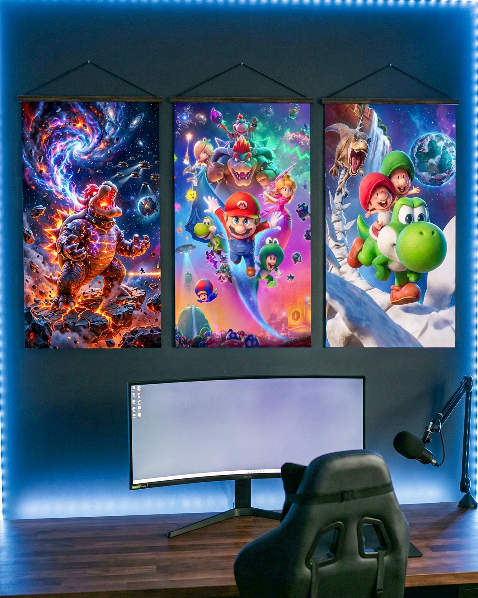 Pósters Mario Bros – Colección Mario Galaxy
