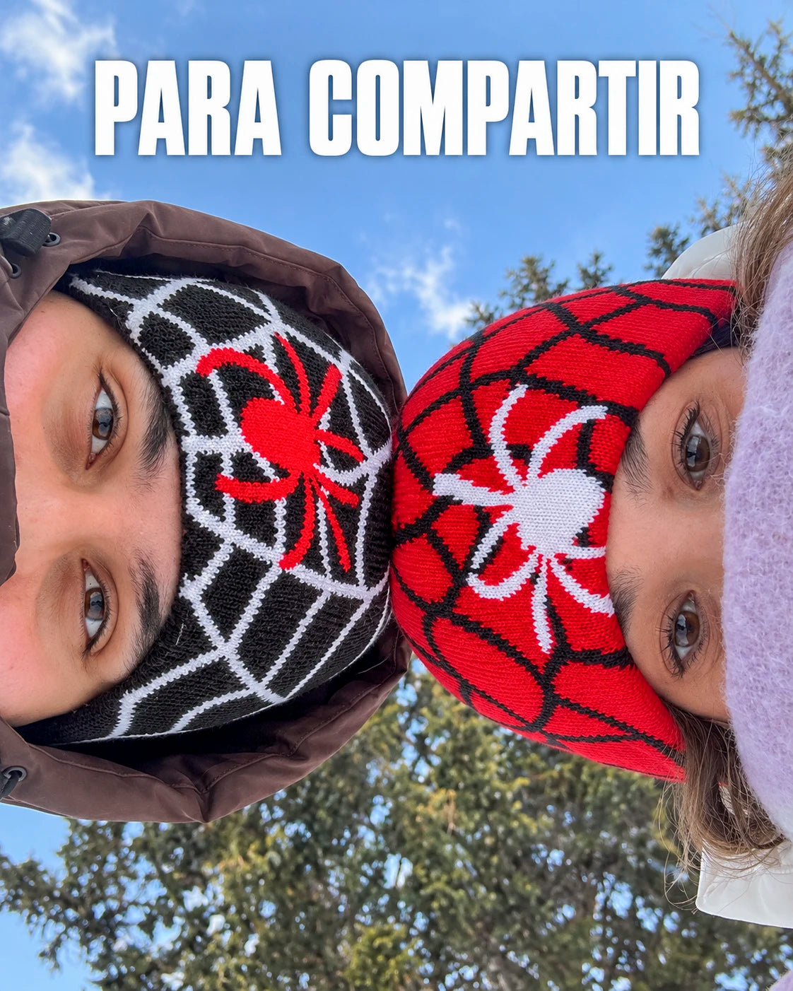 Gorro Spider-Man – Negro y Rojo