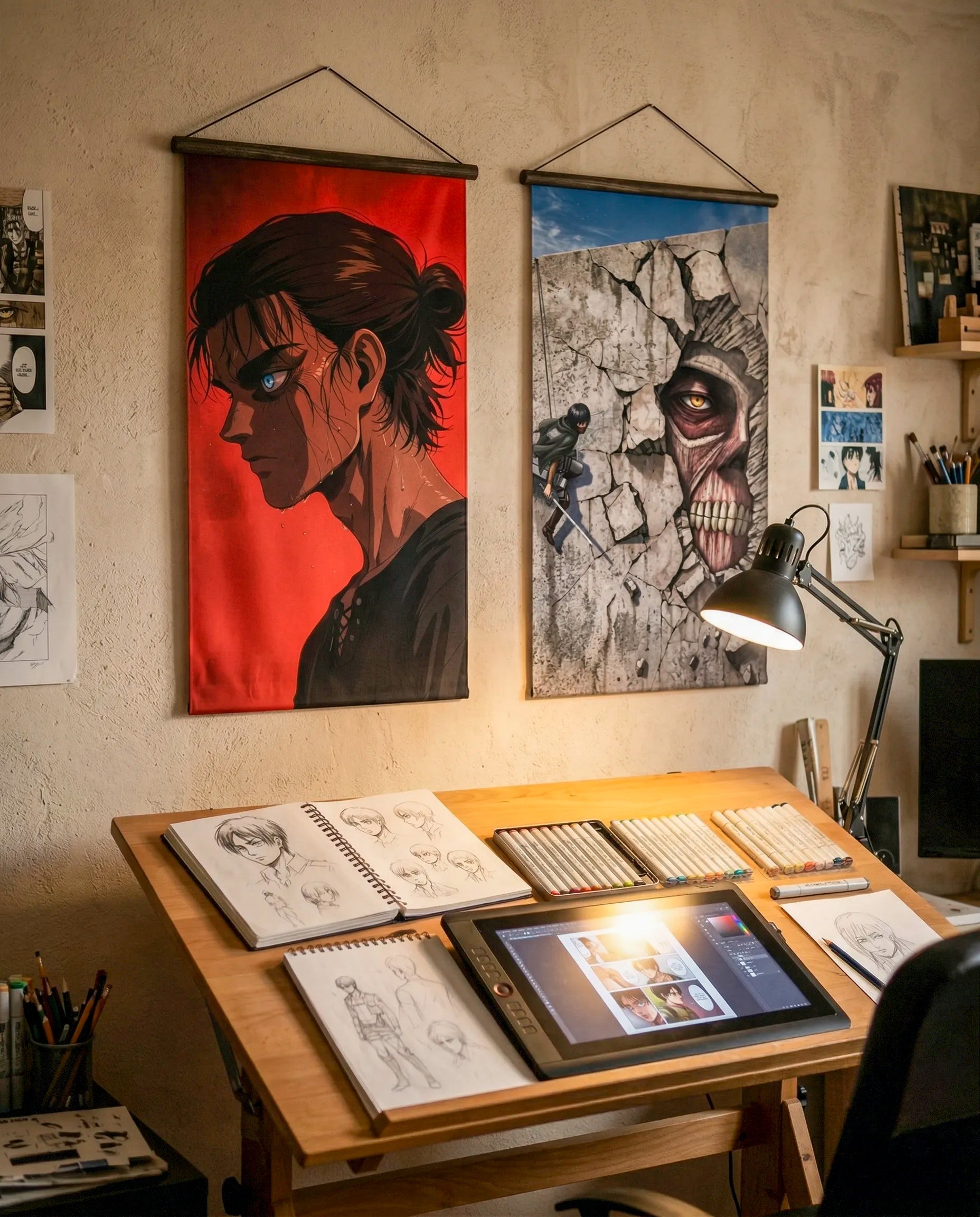 Pósters Attack on Titan – Edición Limitada