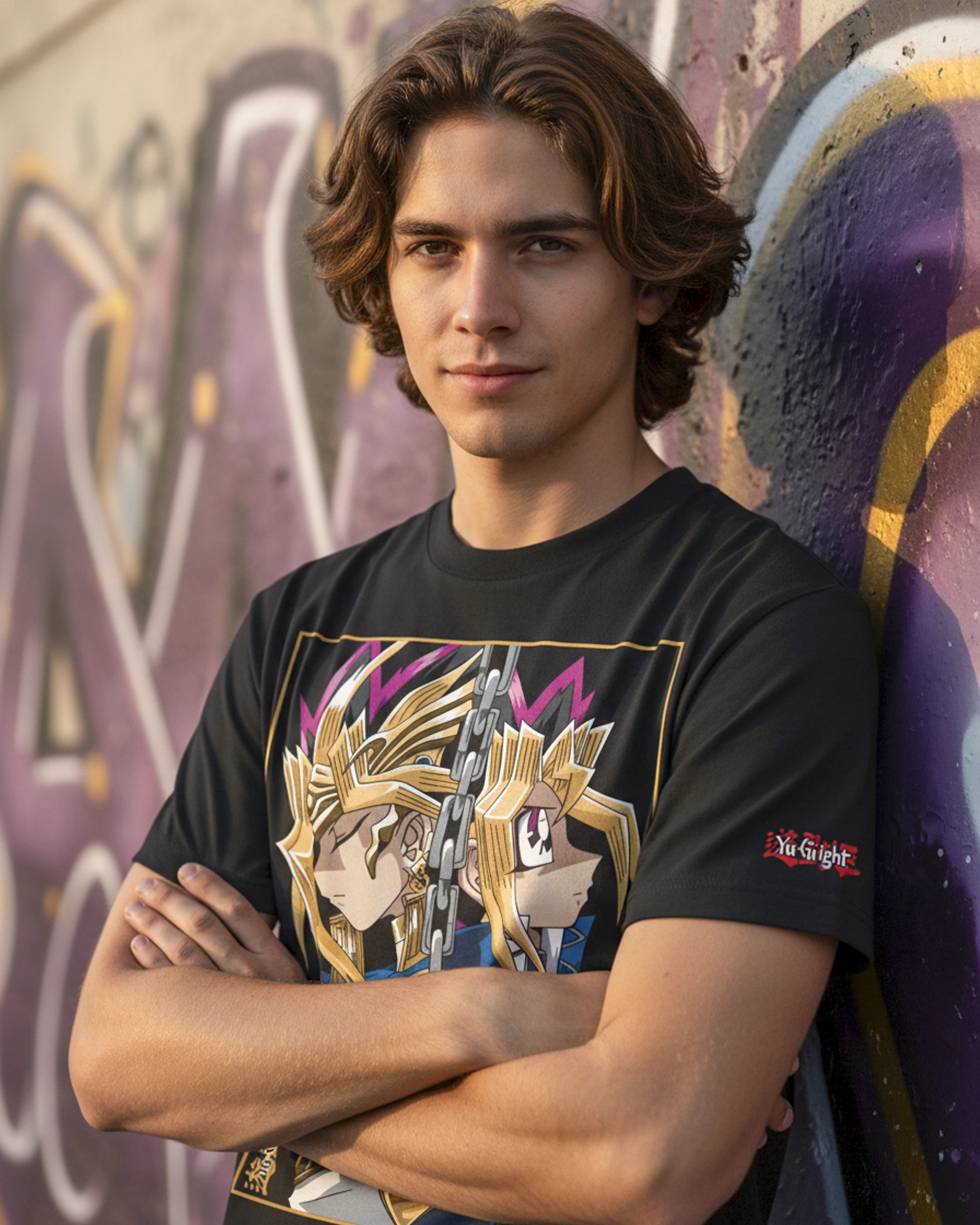 Playera Yu-Gi-Oh – Faraón & Yugi con Ojo del Milenio