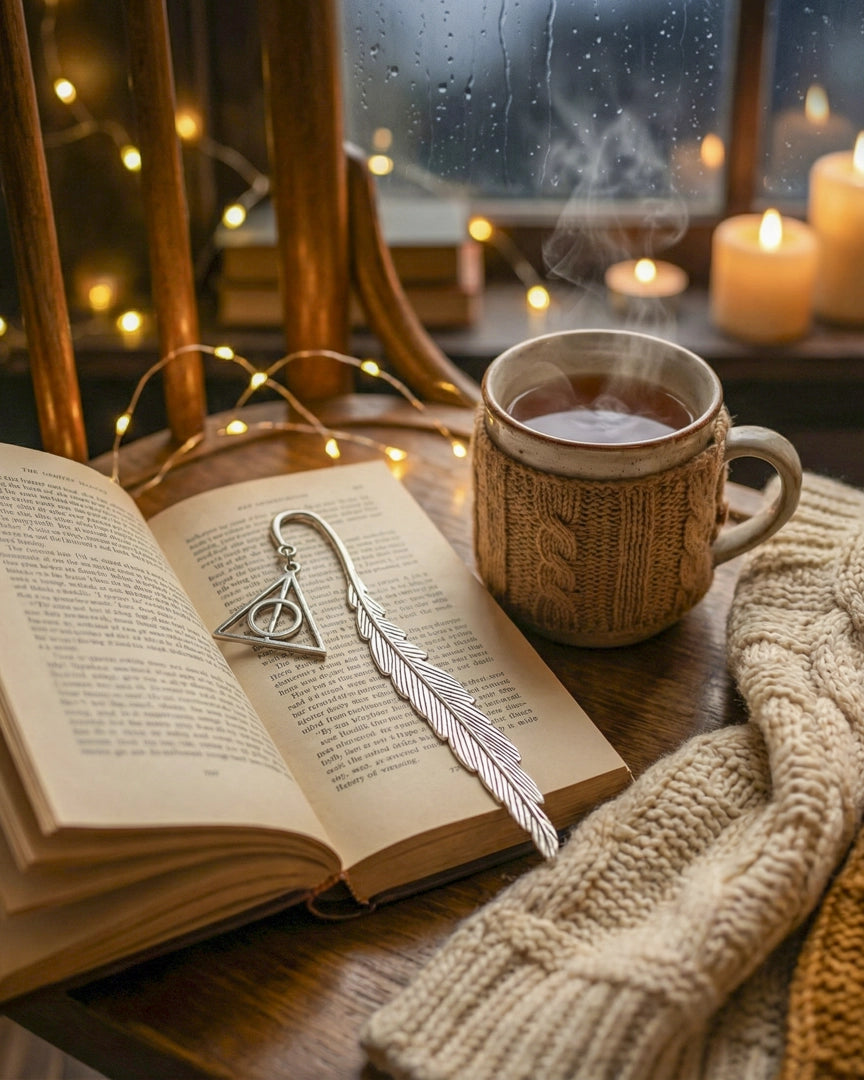 Separador Reliquias de la Muerte – Donde la magia guarda tu página