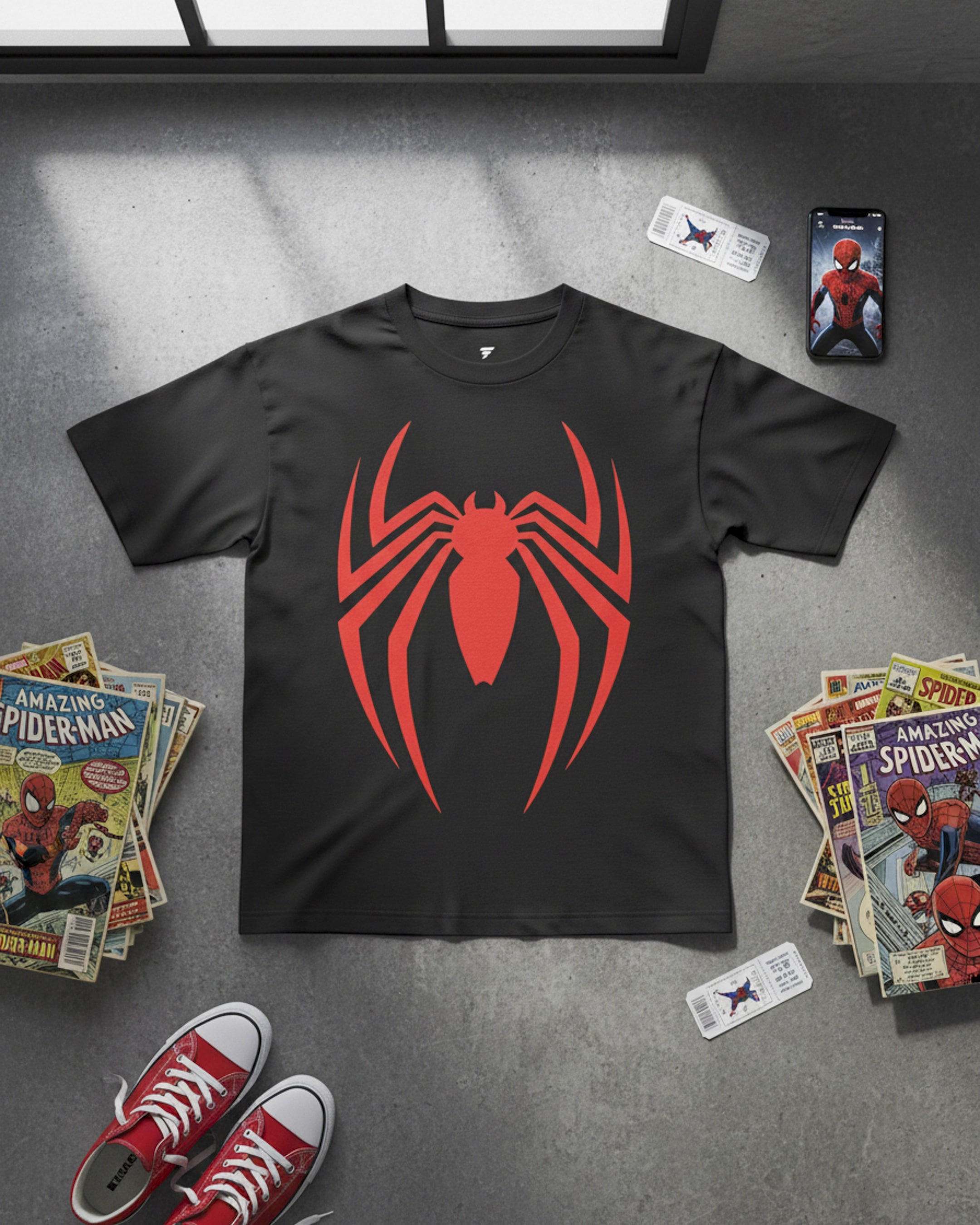 Playera SpiderMan – Red Emblem