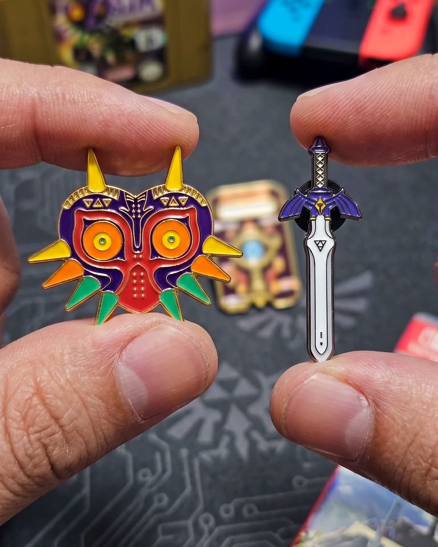 Set de 5 Pines Zelda – Edición Legendaria