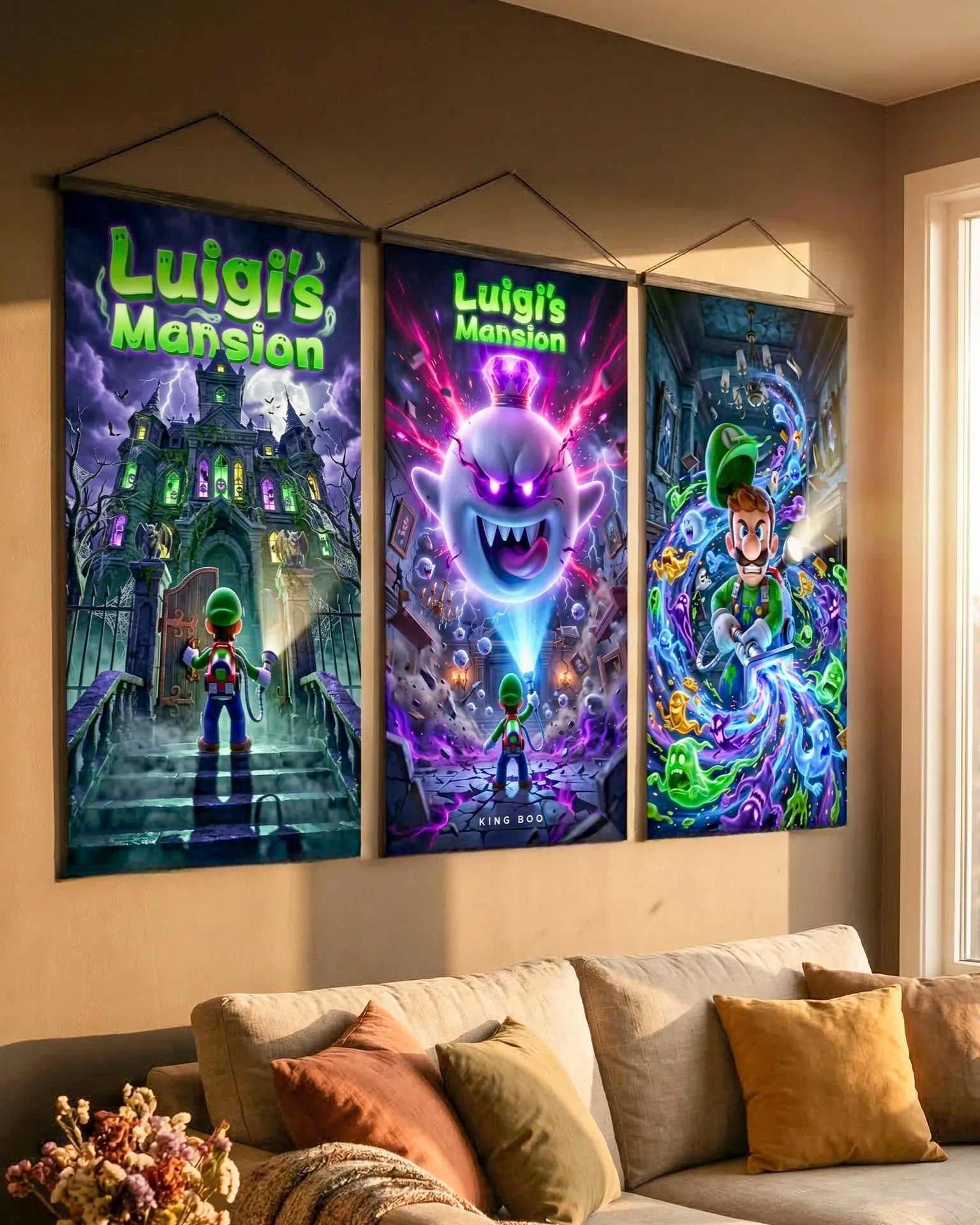 Pósters Luigi's Mansion – Edición Limitada