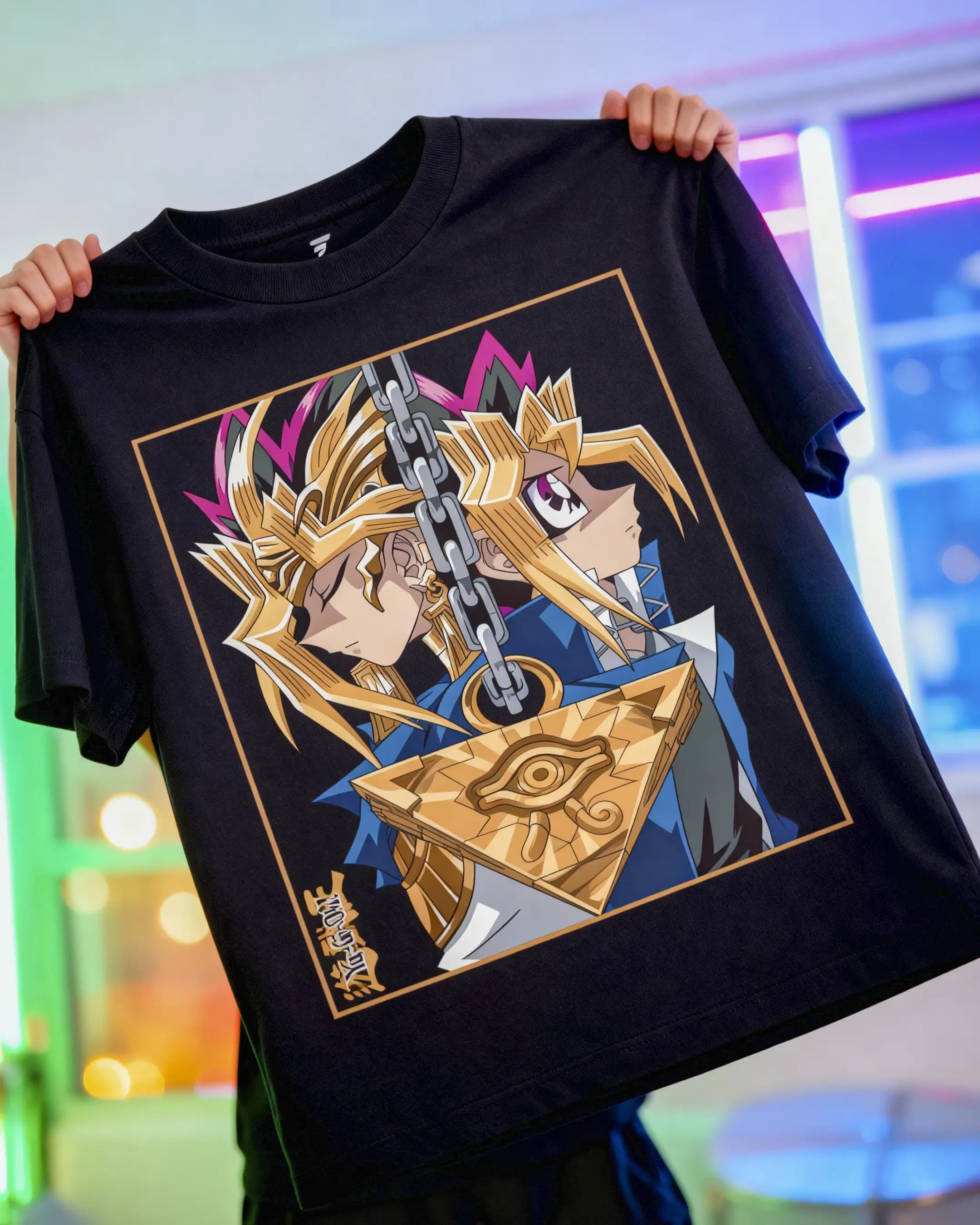 Playera Yu-Gi-Oh – Faraón & Yugi con Ojo del Milenio