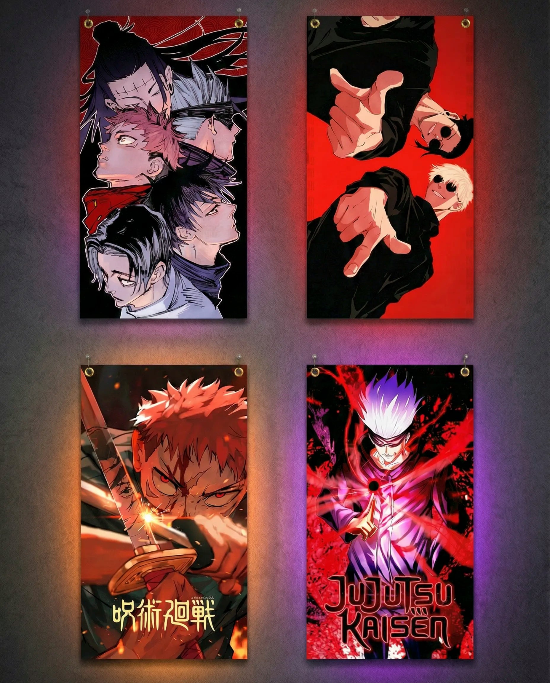 Pósters Jujutsu Kaisen – Edición Limitada