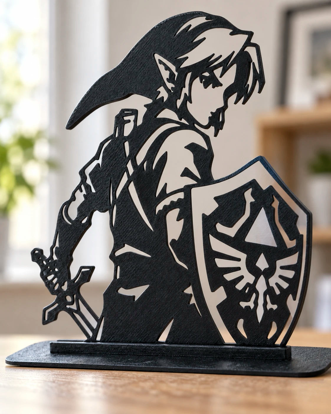 Figura Link – Silueta con Efecto Contraluz