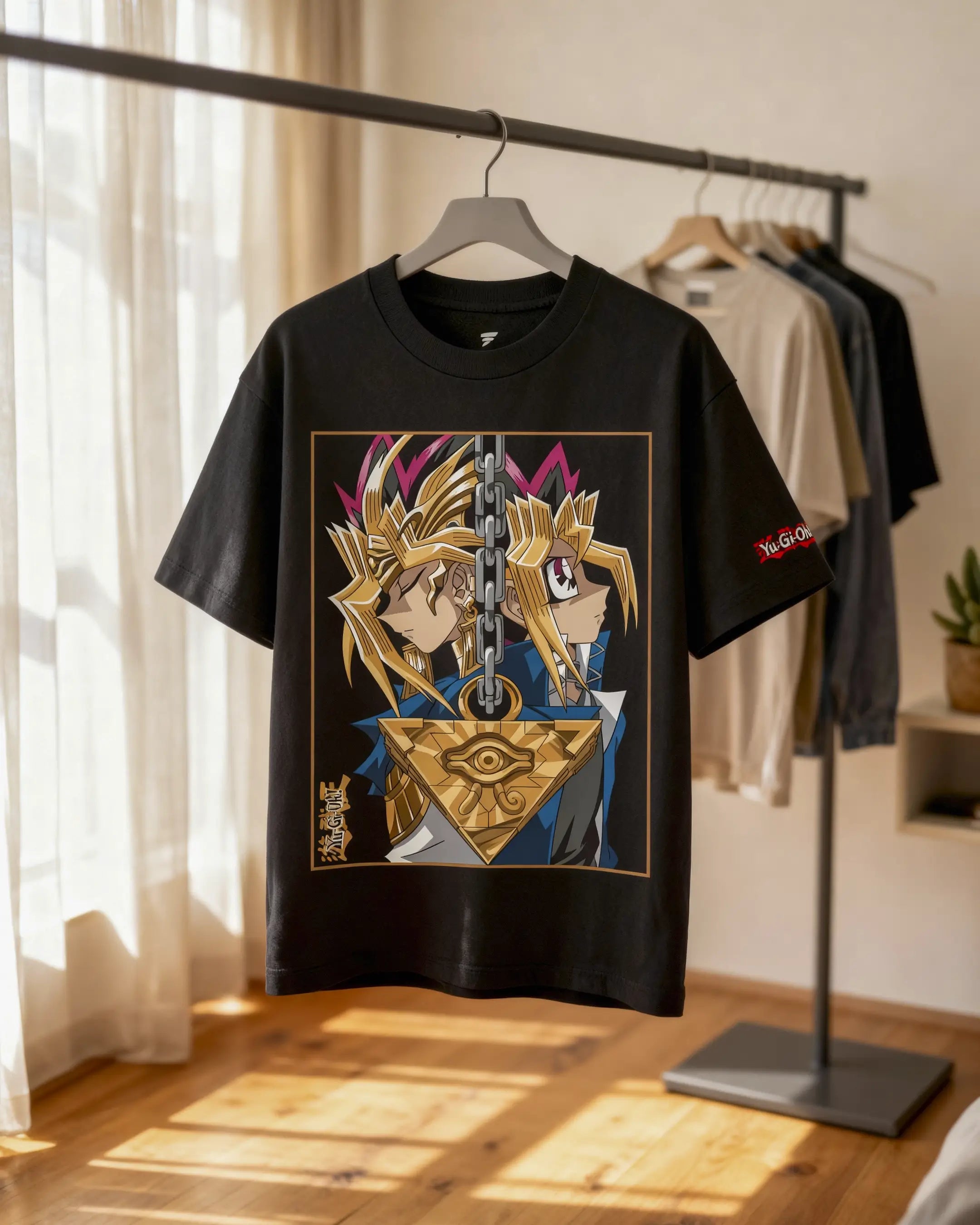 Playera Yu-Gi-Oh – Faraón & Yugi con Ojo del Milenio