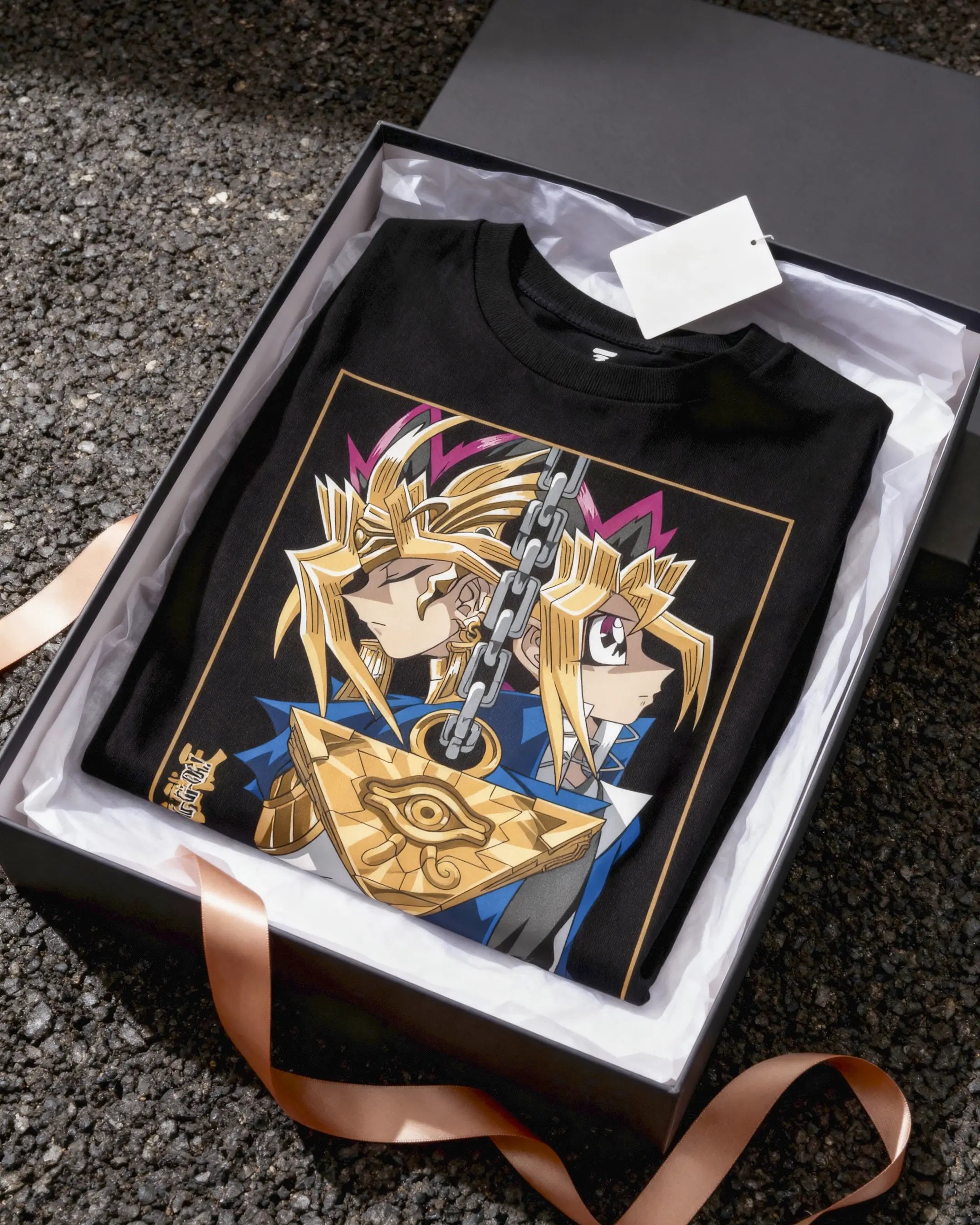 Playera Yu-Gi-Oh – Faraón & Yugi con Ojo del Milenio