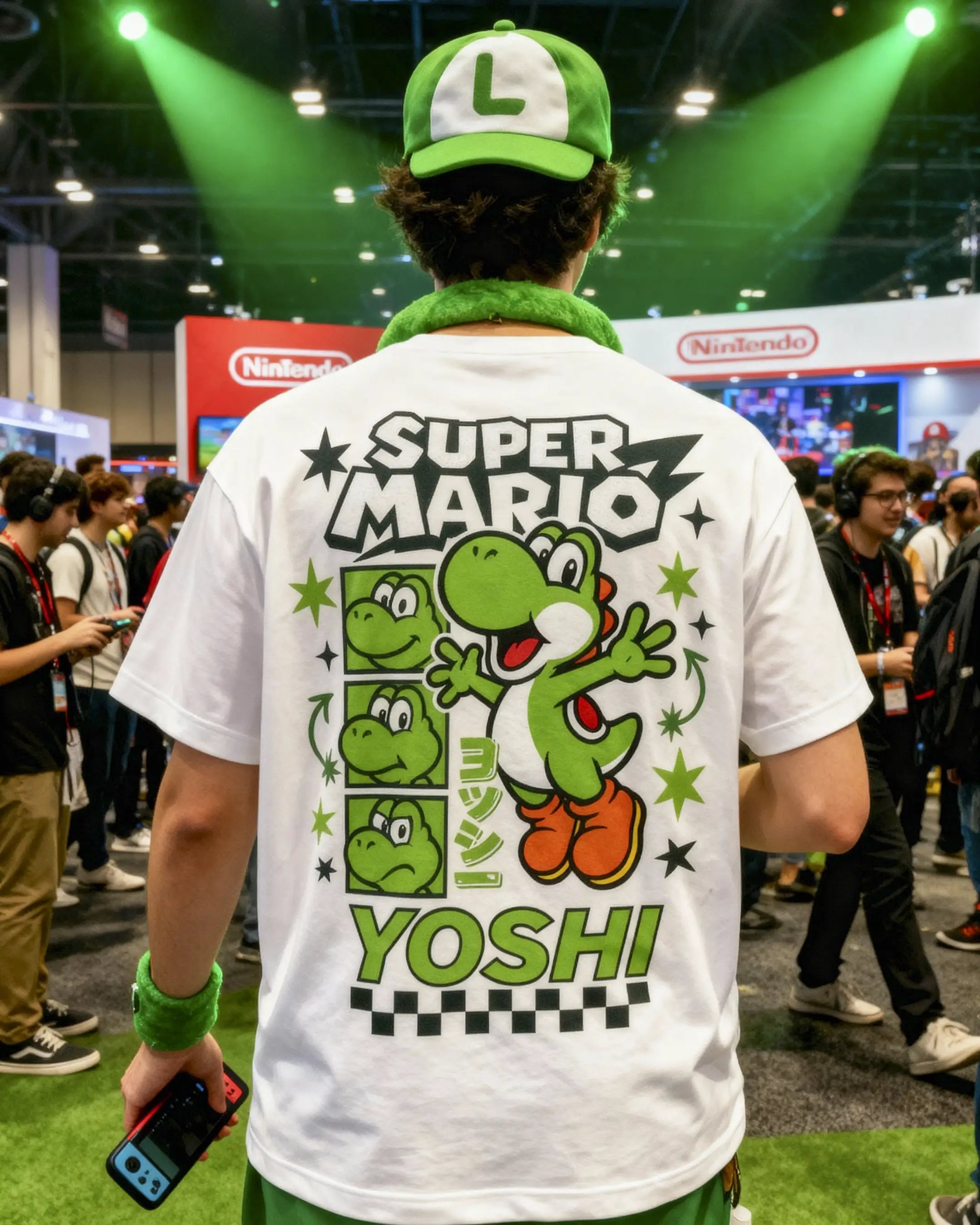 Playera Yoshi – Dinorush!