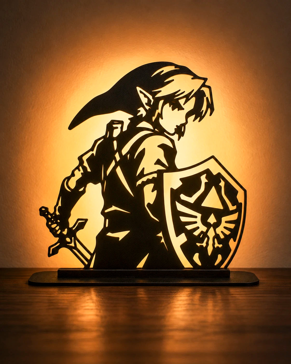 Figura Link – Silueta con Efecto Contraluz