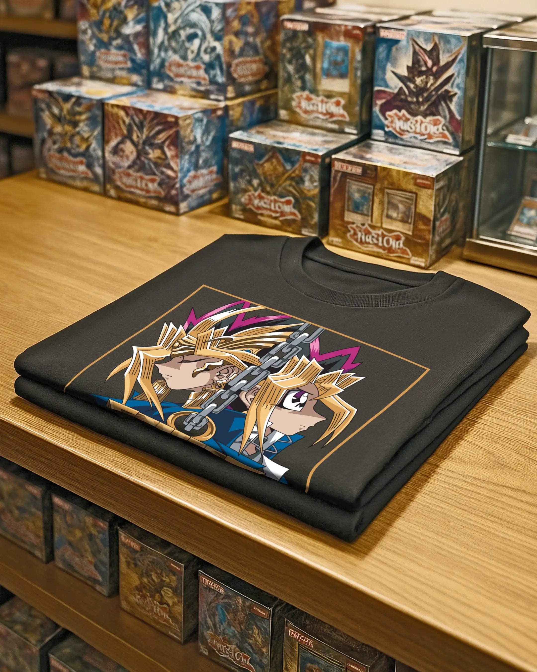 Playera Yu-Gi-Oh – Faraón & Yugi con Ojo del Milenio