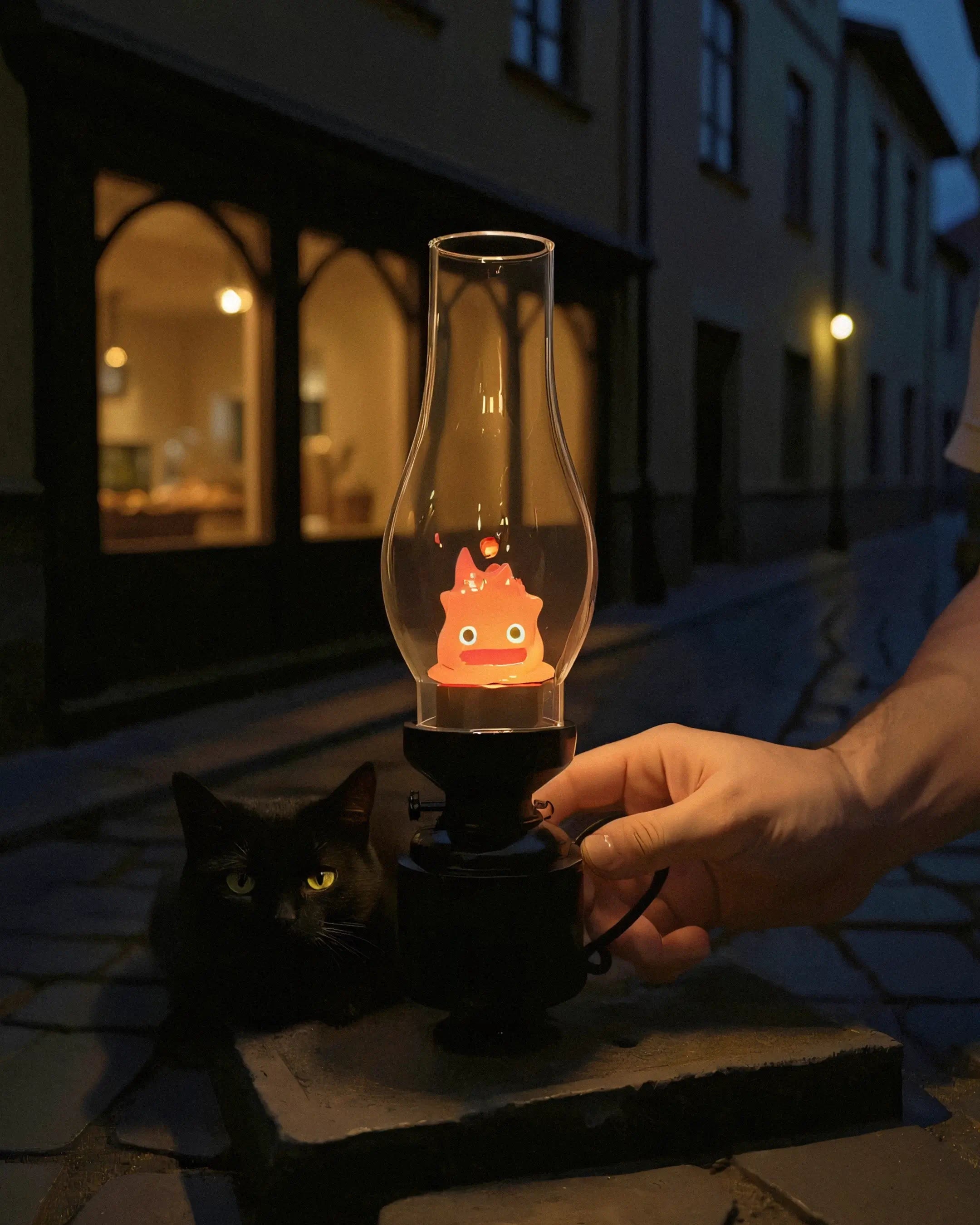 Lámpara Calcifer - El Castillo Ambulante
