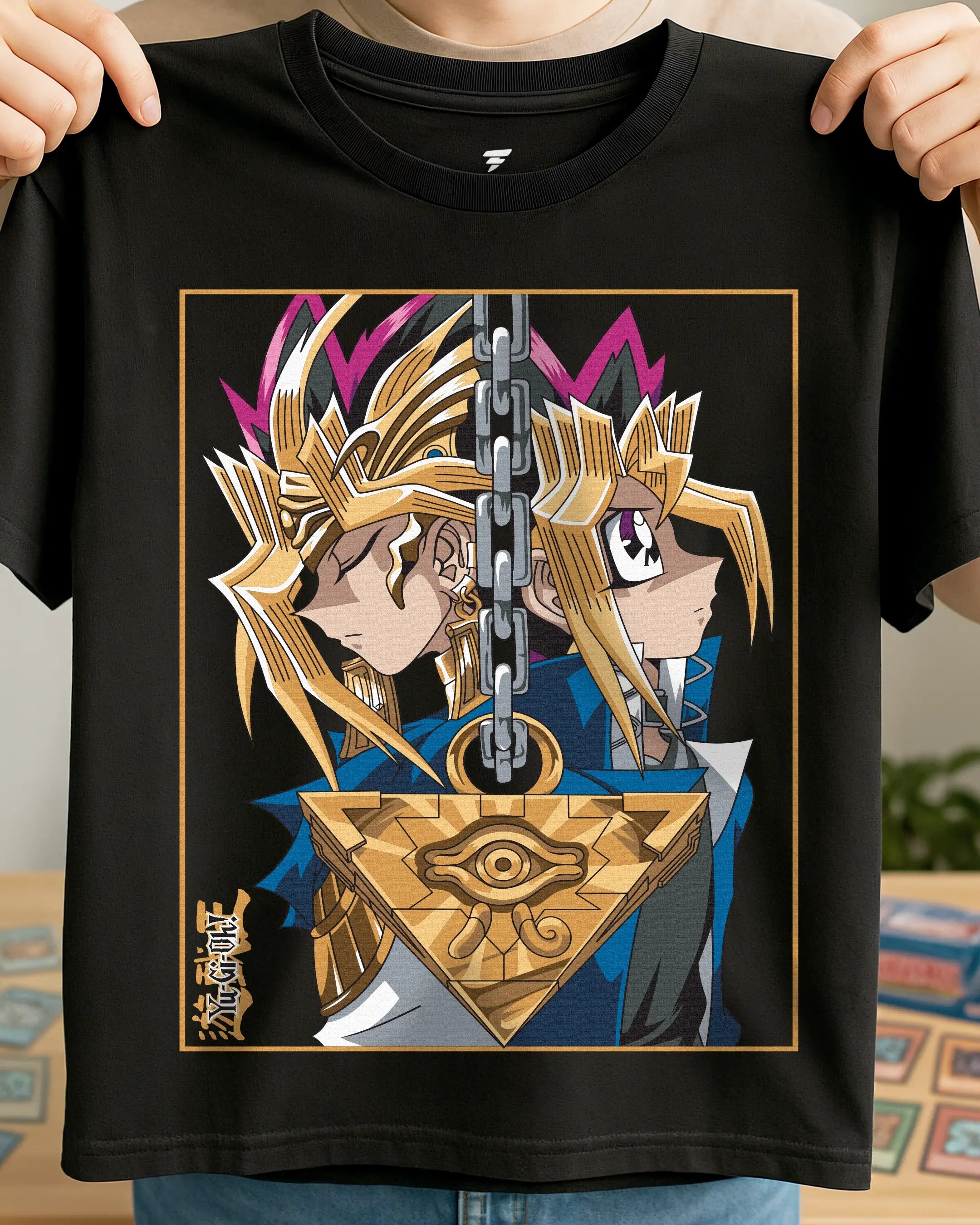 Playera Yu-Gi-Oh – Faraón & Yugi con Ojo del Milenio