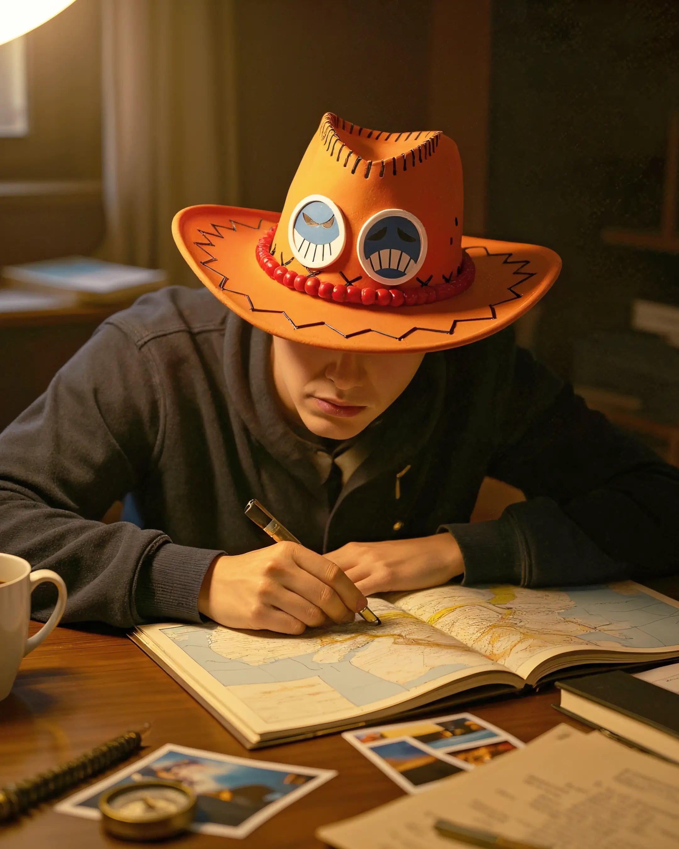 Sombrero Portgas D. Ace - One Piece