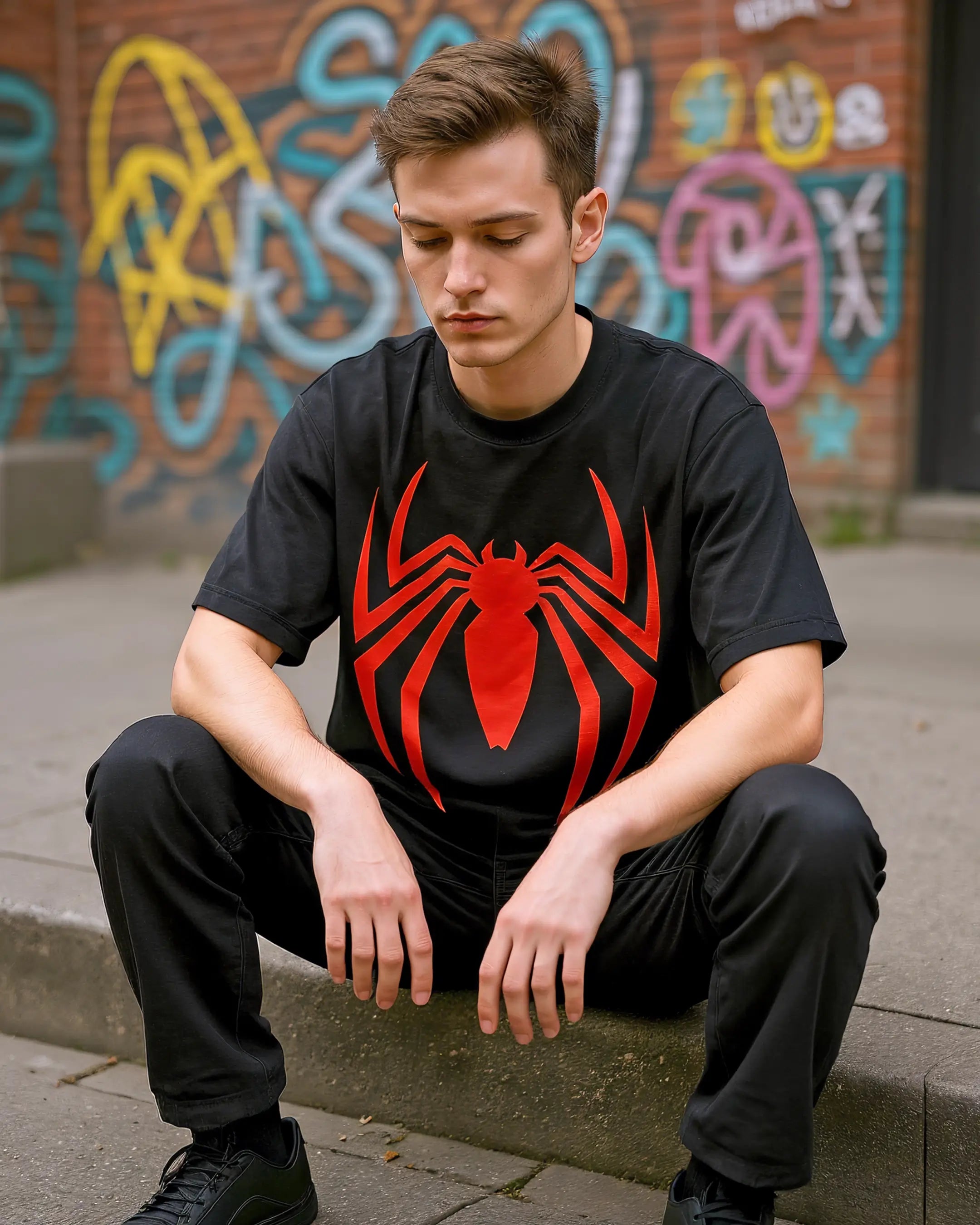 Playera SpiderMan – Red Emblem