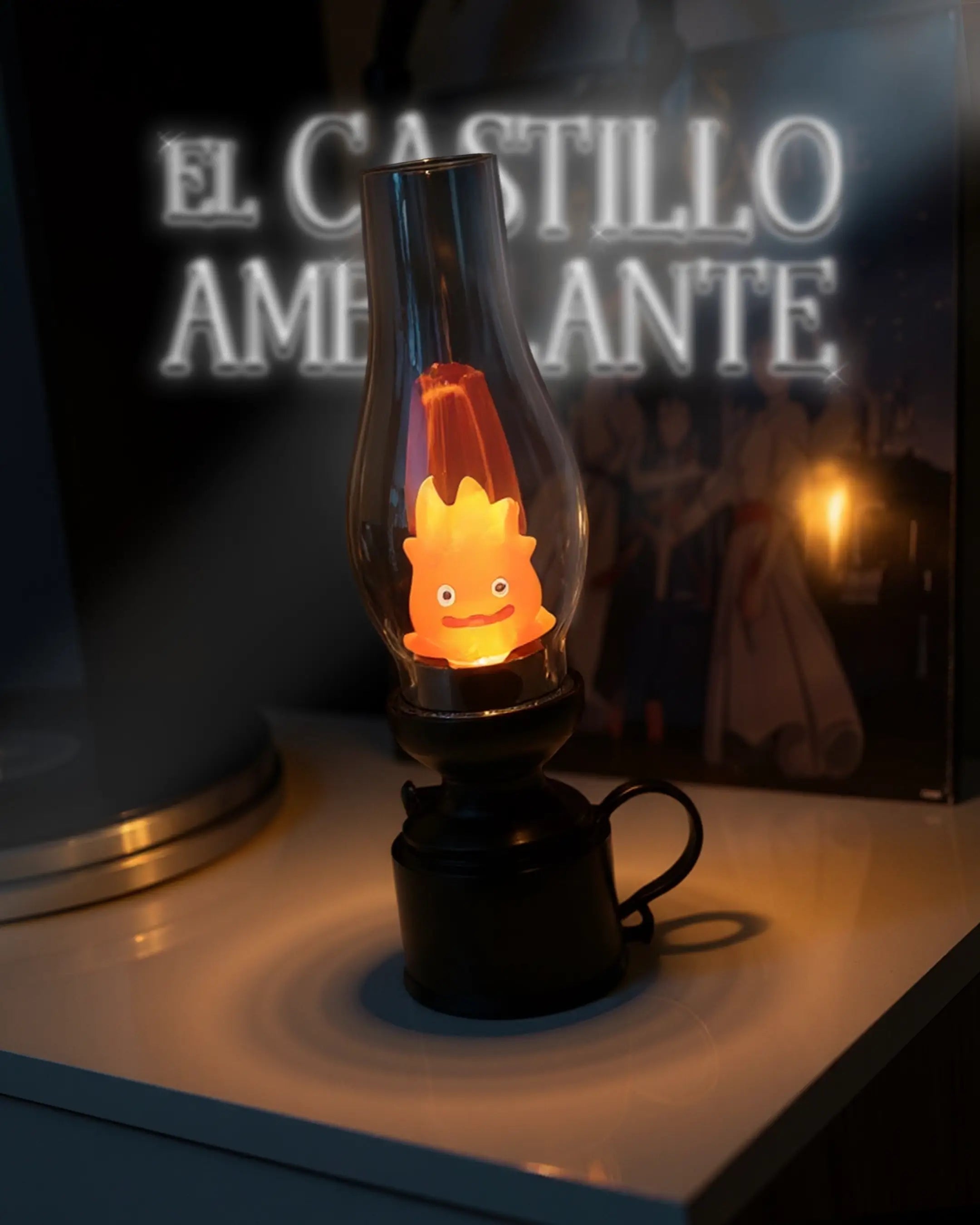 Lámpara Calcifer - El Castillo Ambulante