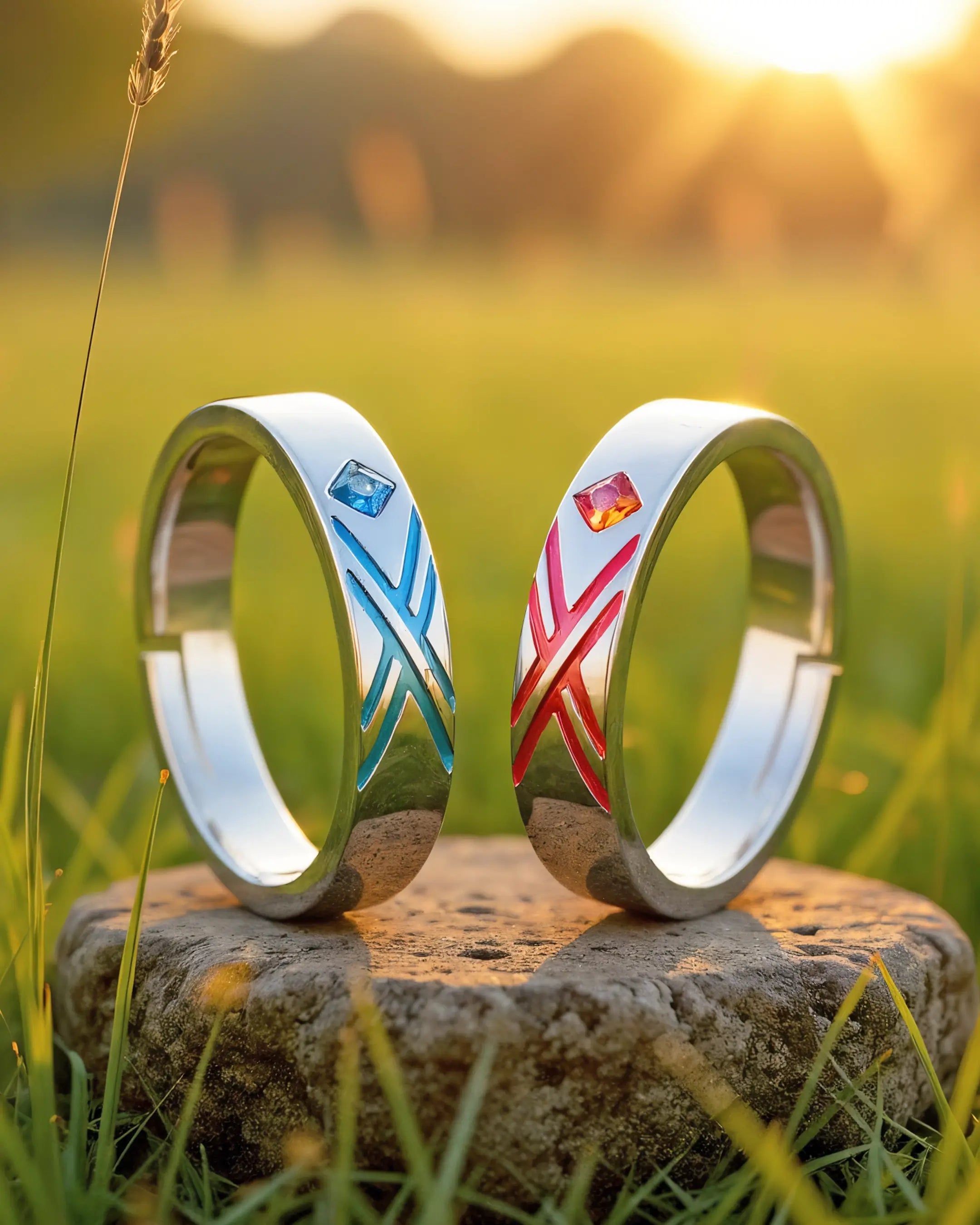 Set de Anillos Darling in the Franxx