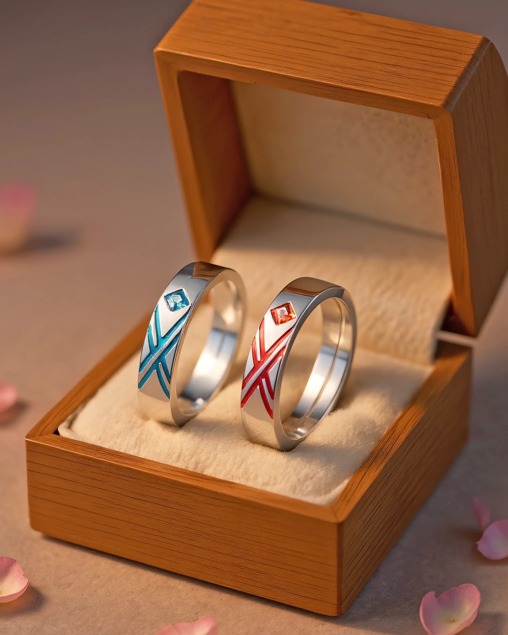 Set de Anillos Darling in the Franxx