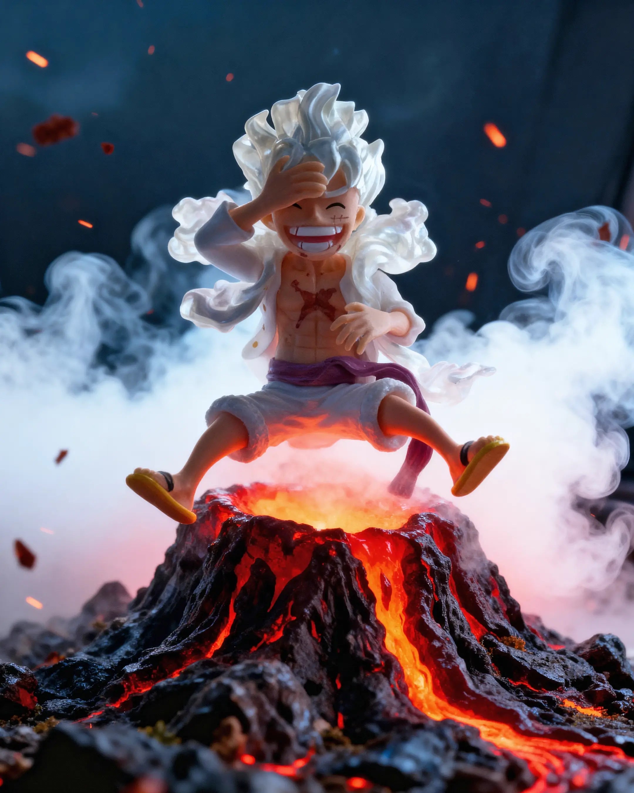 Luffy Gear 5 Clip – Figura para adornar